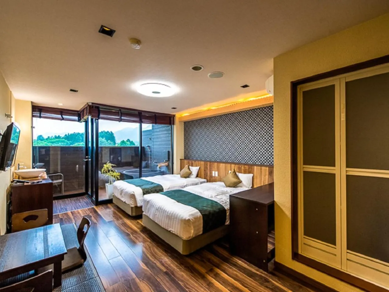 Bedroom, Bed in LiVEMAX RESORT Kinugawa