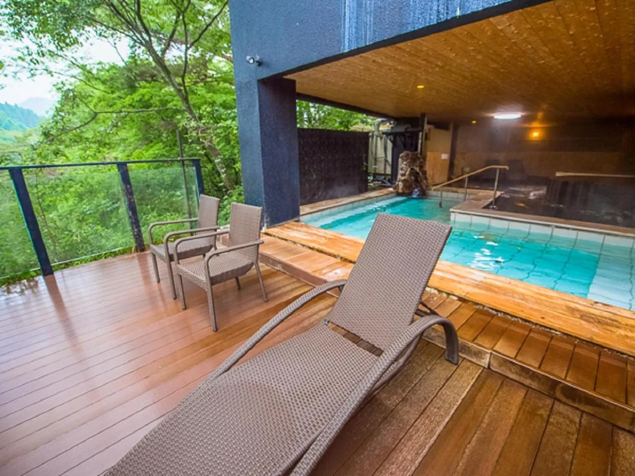 Open Air Bath in LiVEMAX RESORT Kinugawa