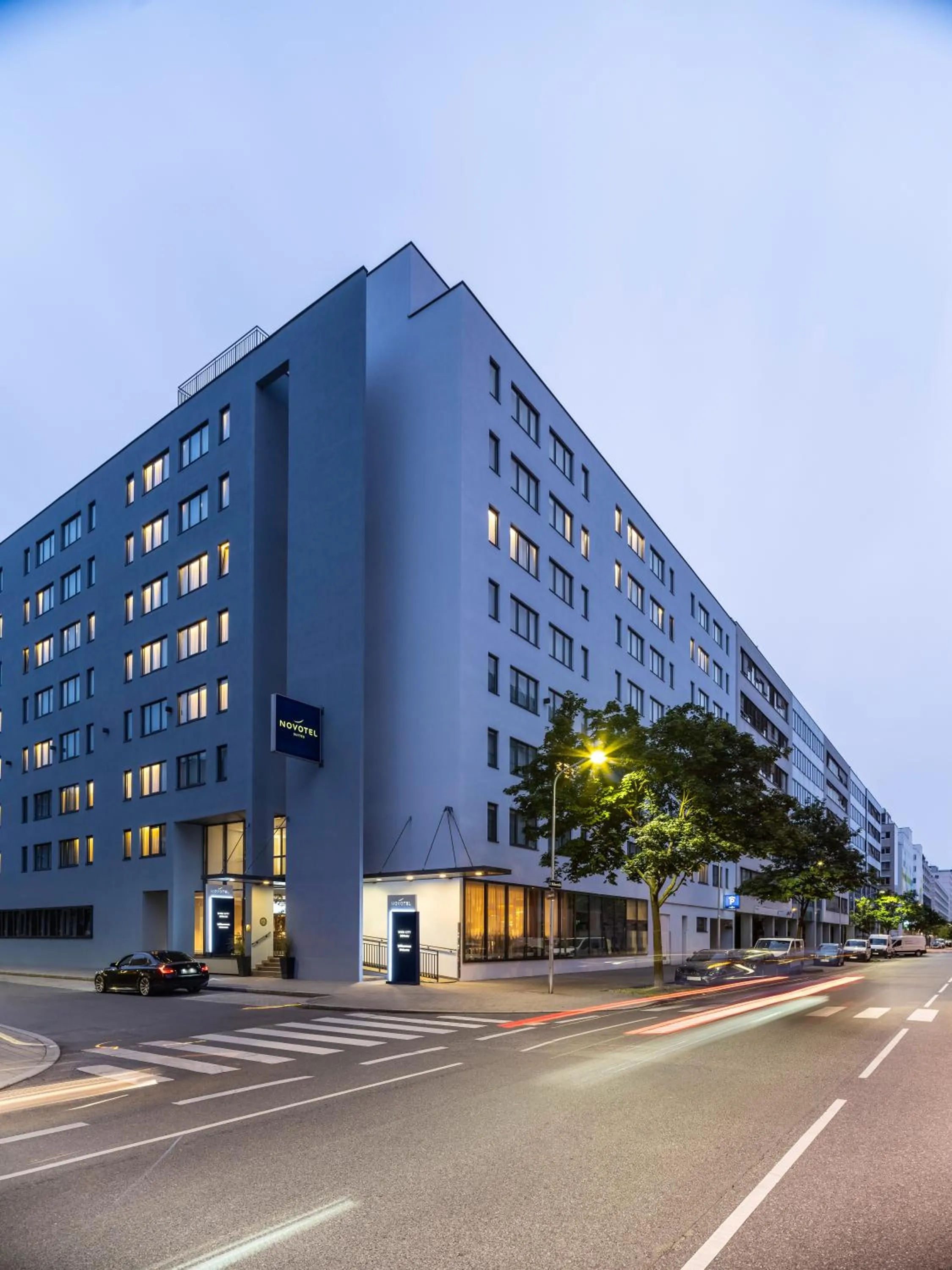 Property building in Novotel Suites Wien City Donau
