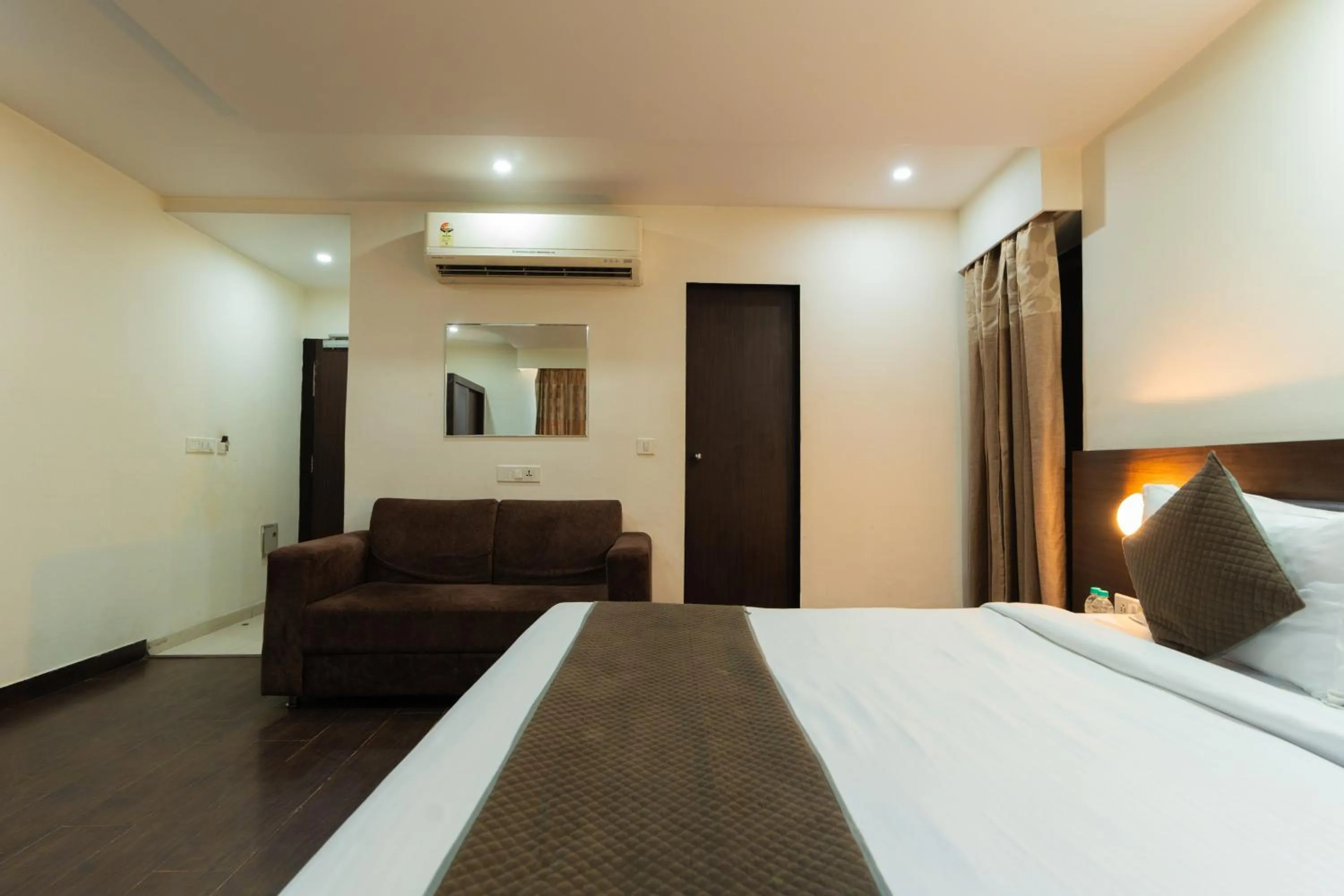 Photo of the whole room in Hotel Krishna by KeyMagics