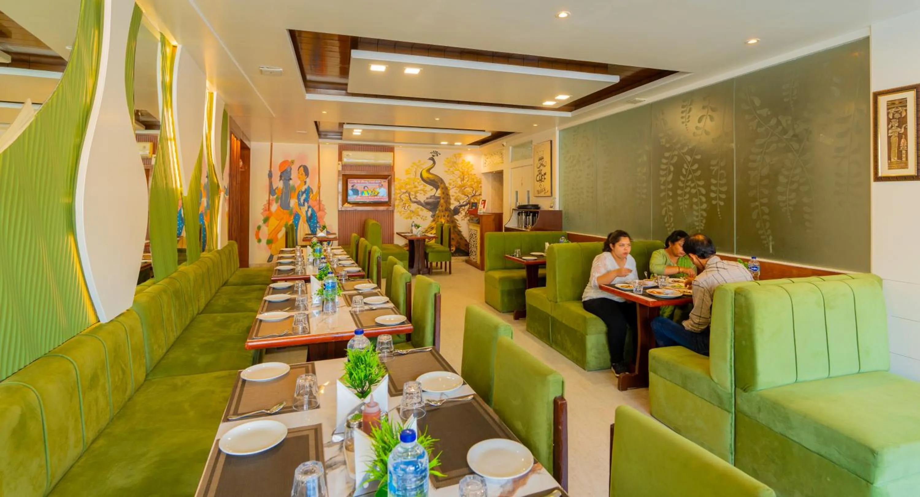 Restaurant/places to eat in Hotel Krishna by KeyMagics