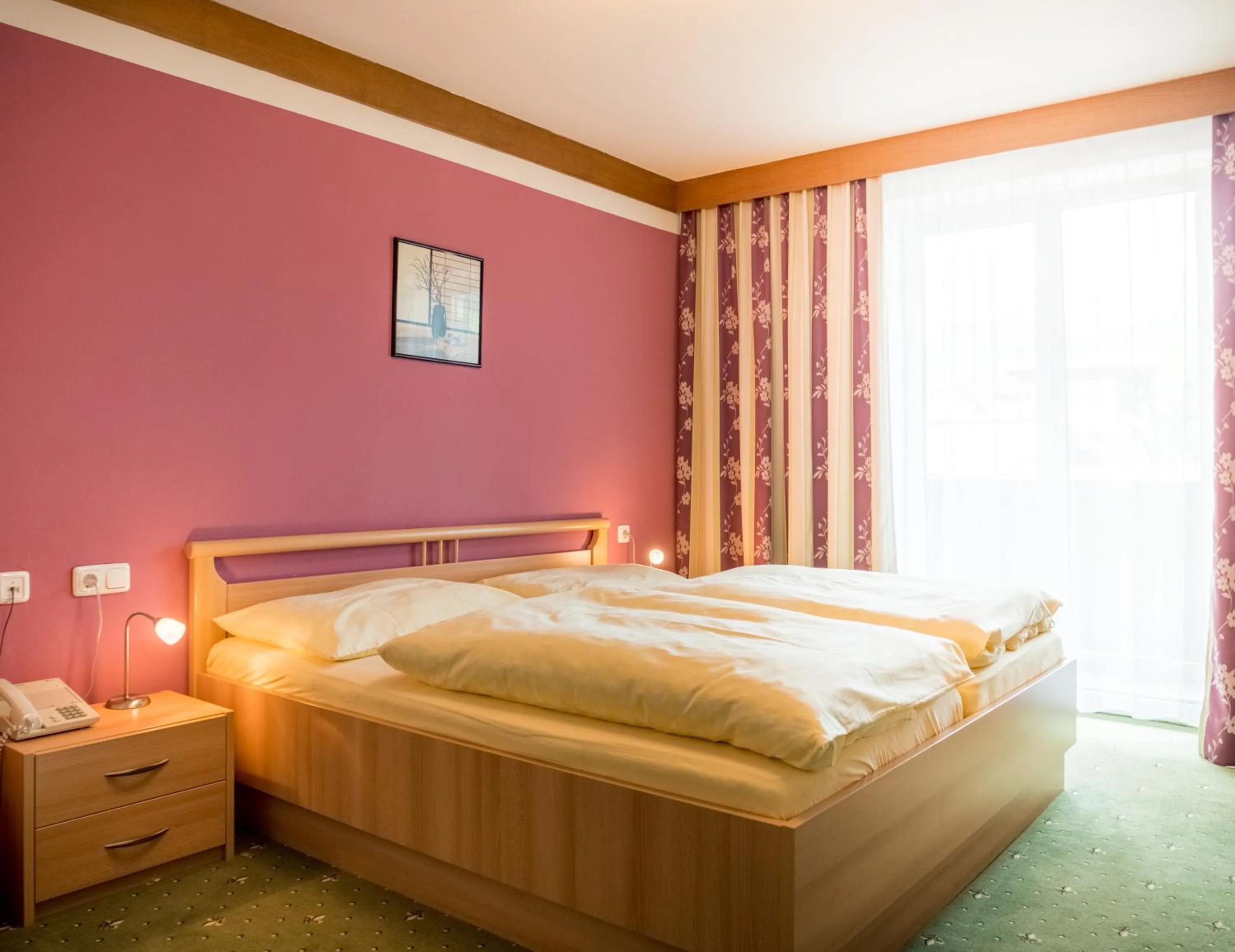 Bed in Pension Gstrein