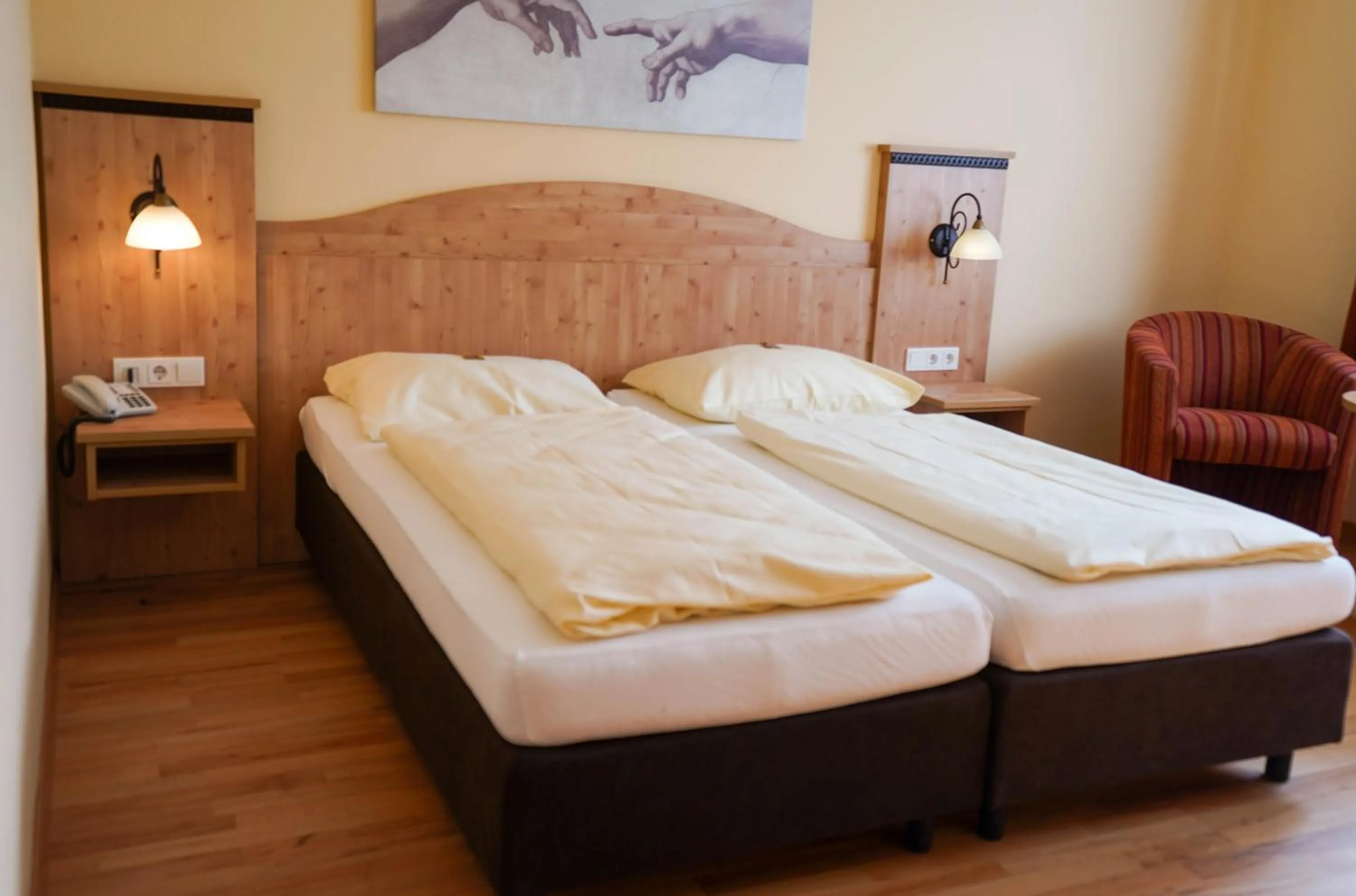 Bed in Frühstückspension Christinenhof