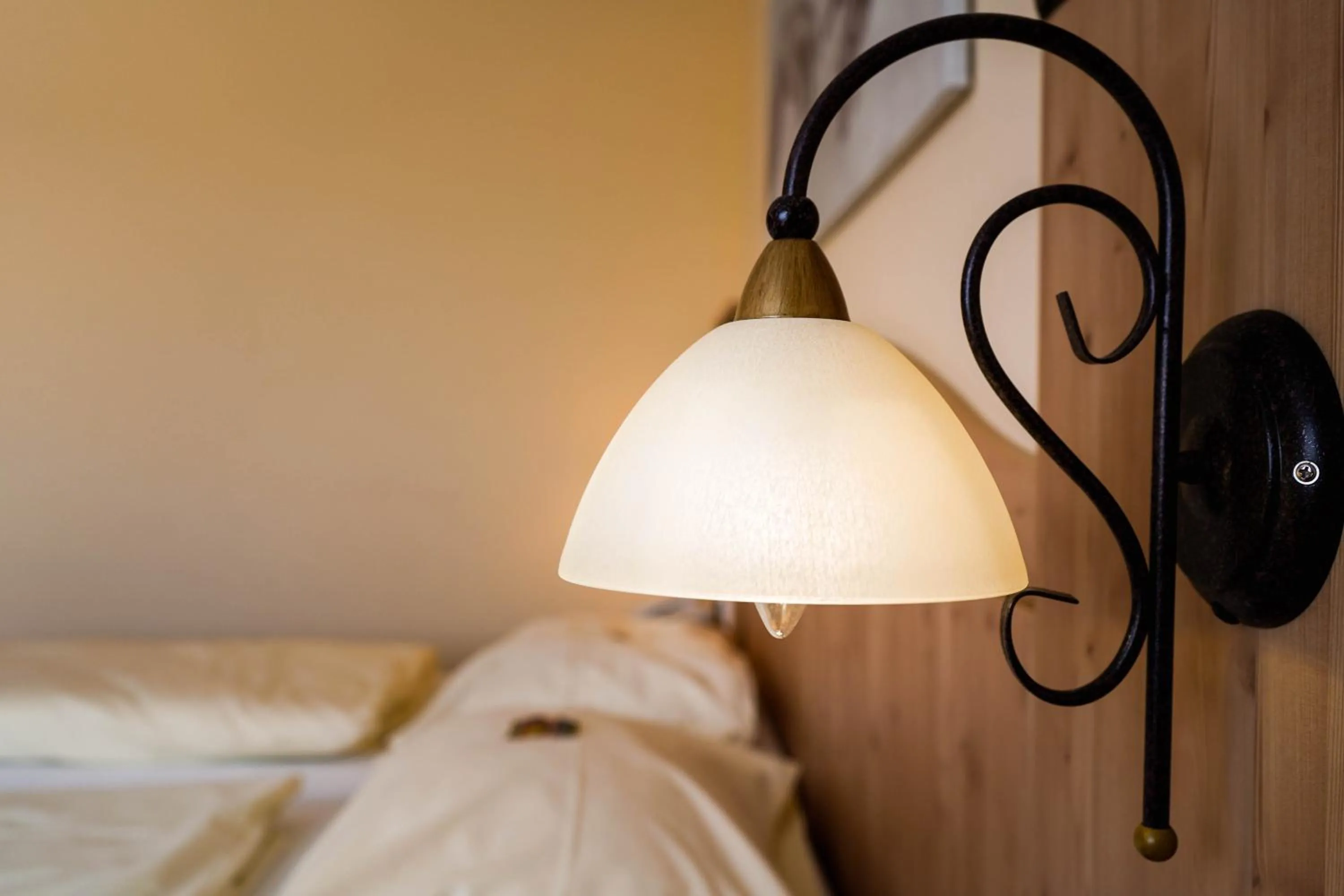 Bed in Frühstückspension Christinenhof