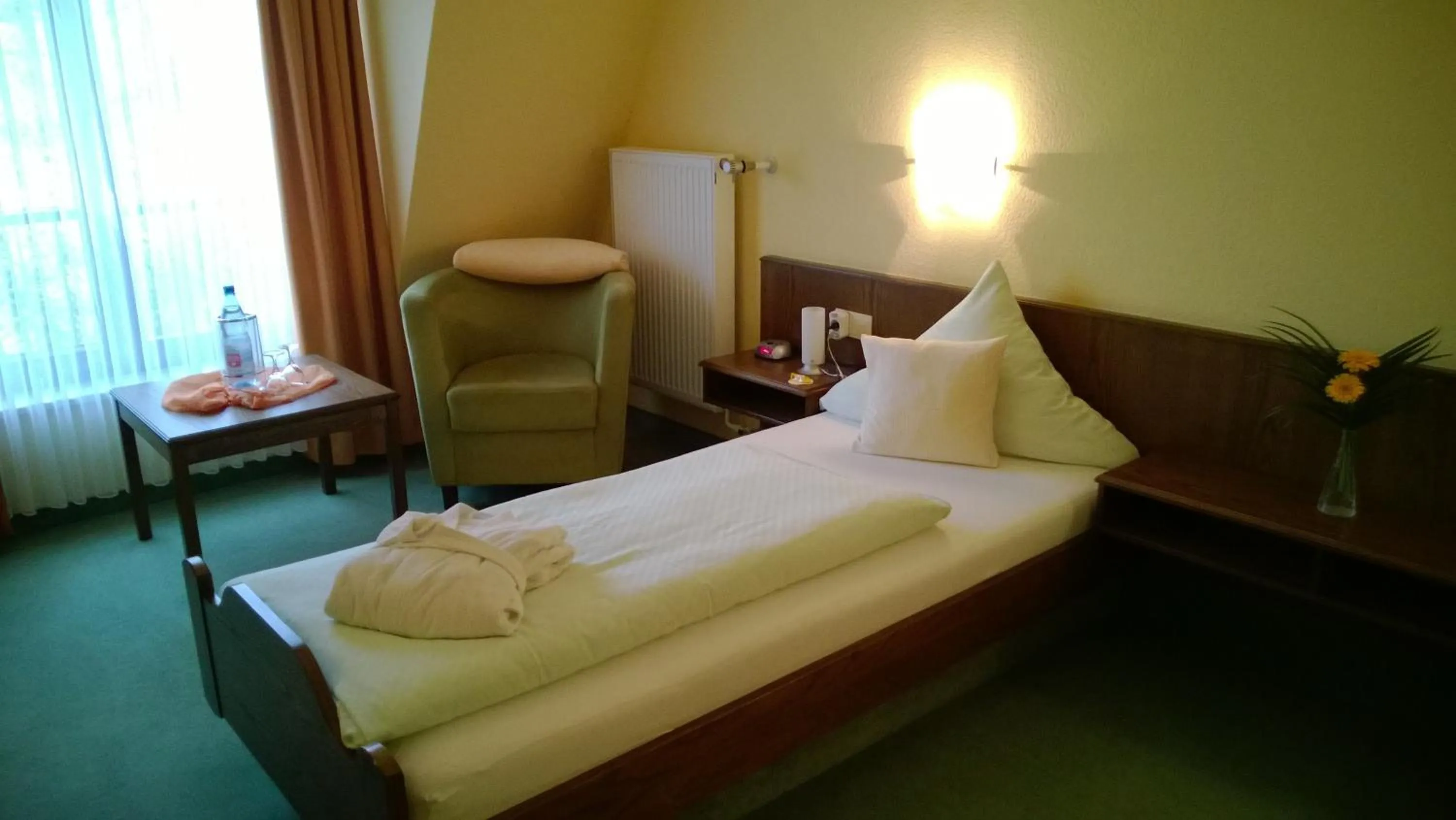 Bed in Landhotel Vierjahreszeiten