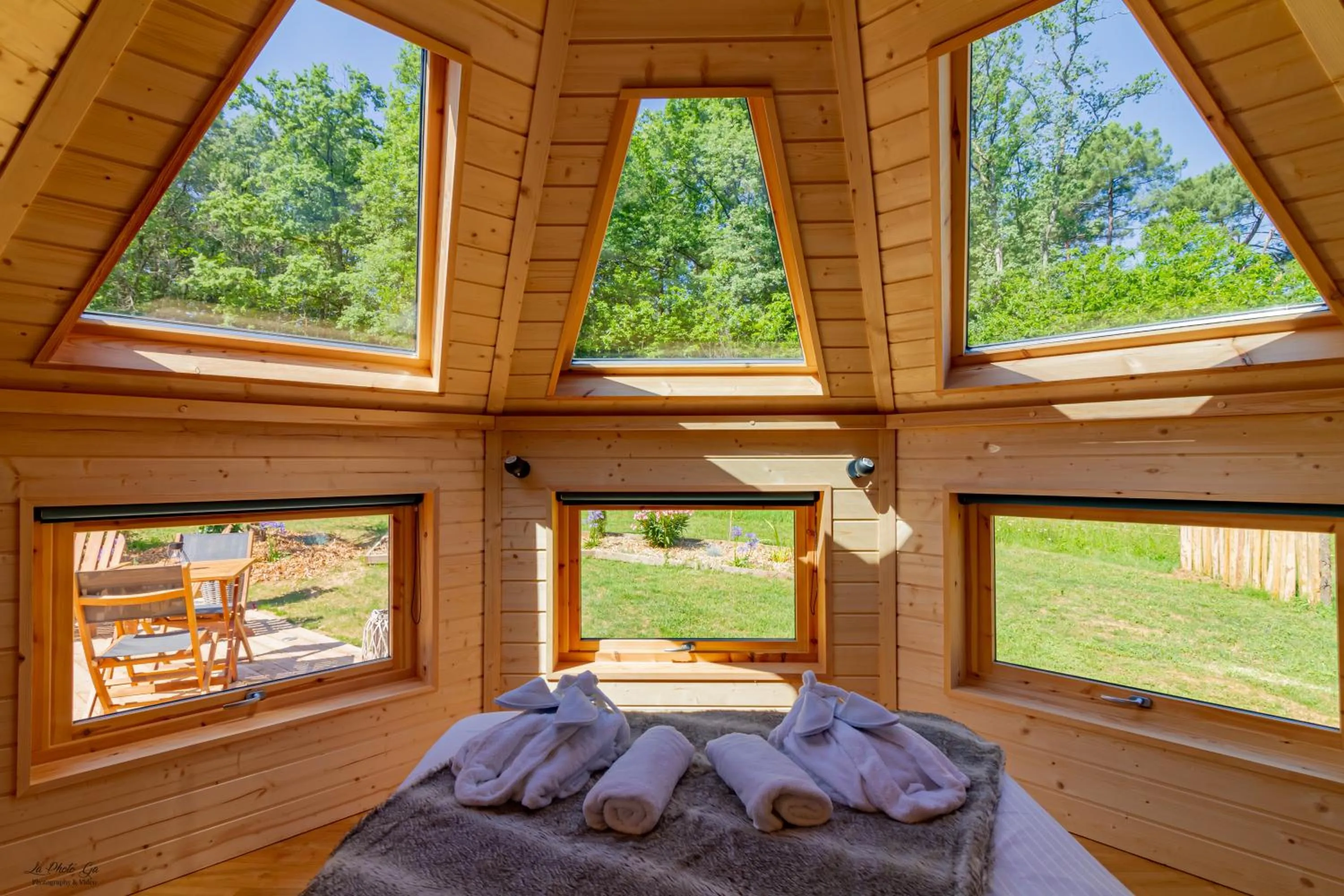 Day in Cabane Spa belle étoile