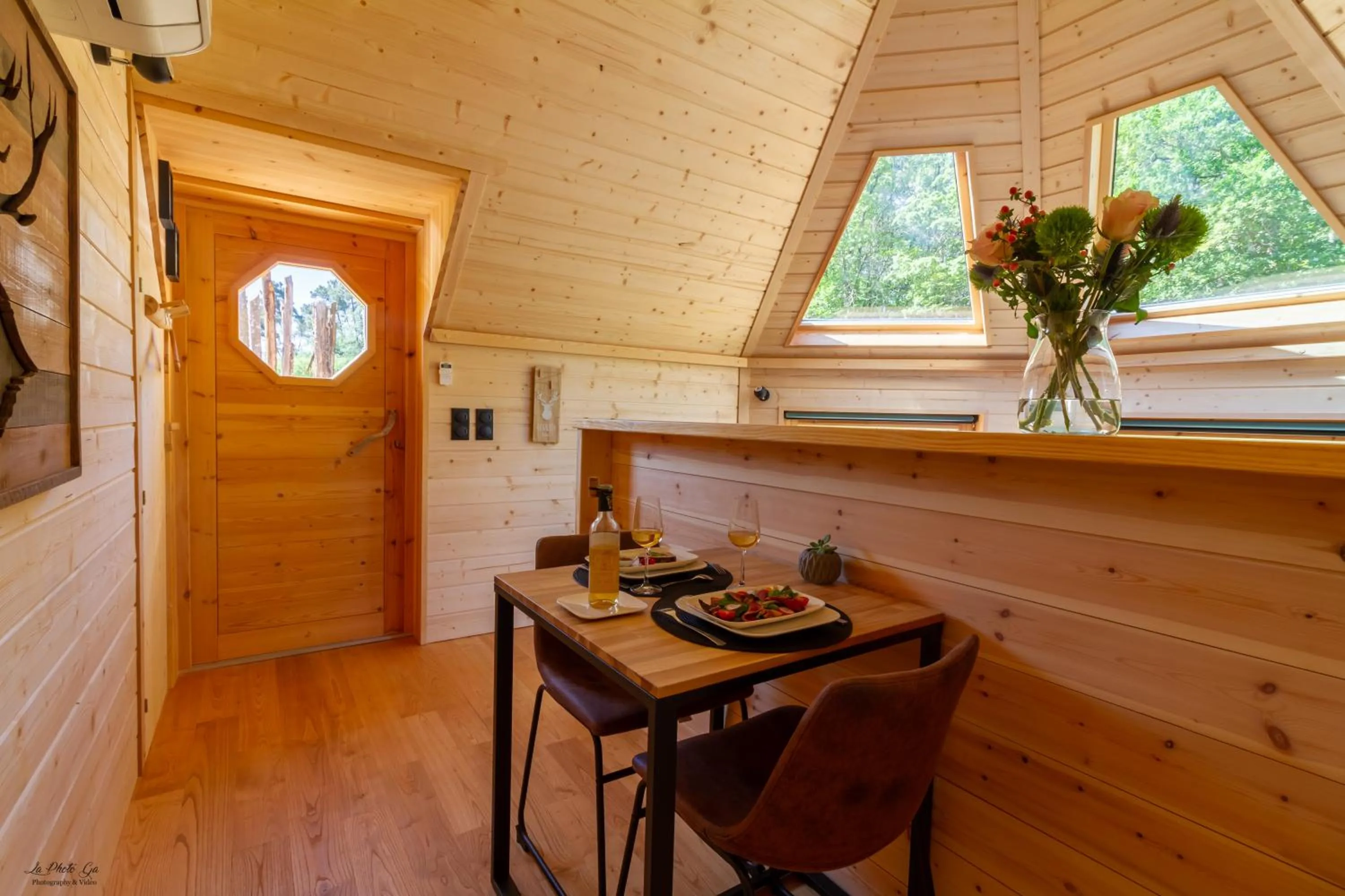 Meals in Cabane Spa belle étoile