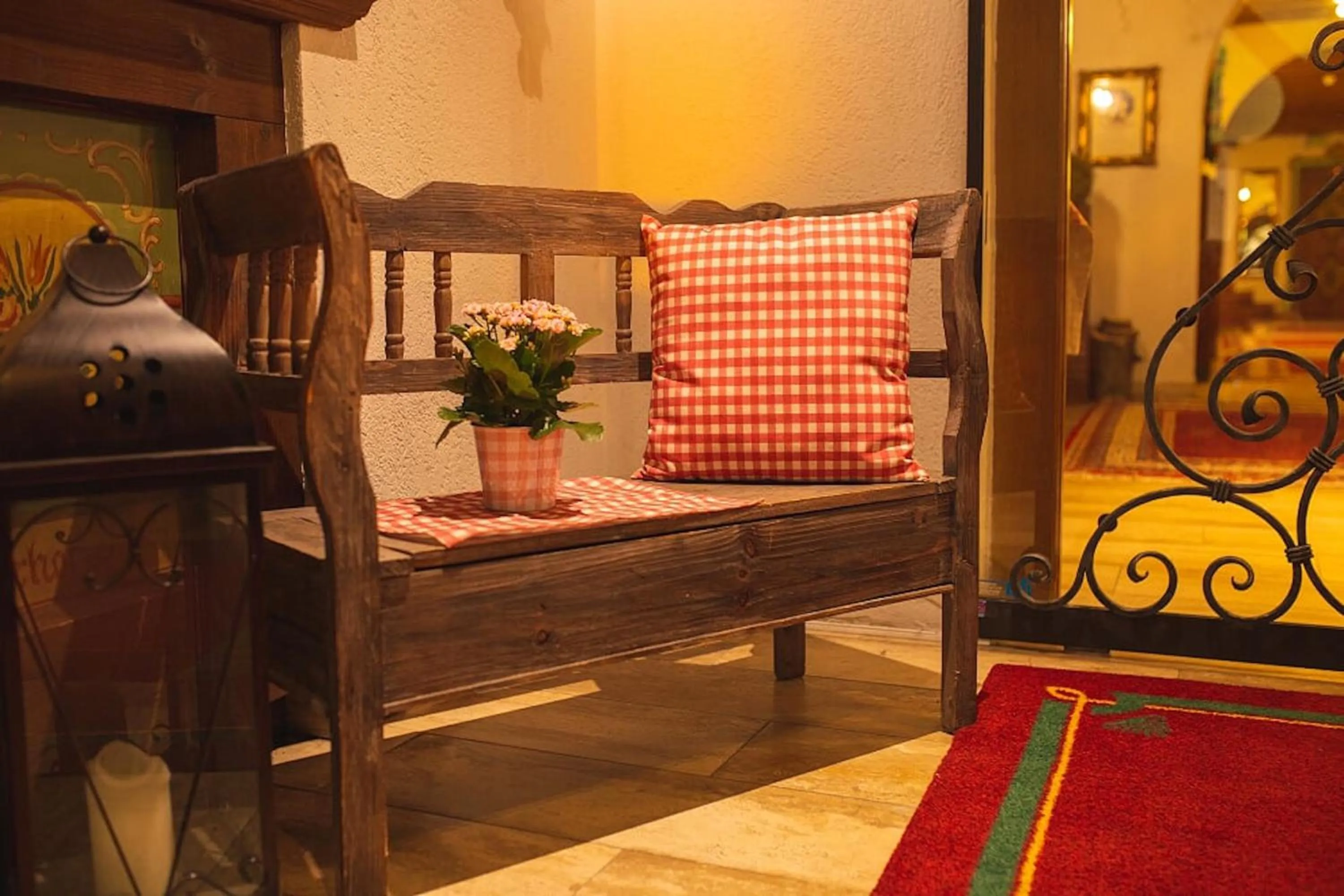 Seating area in Hotel Donnerhof