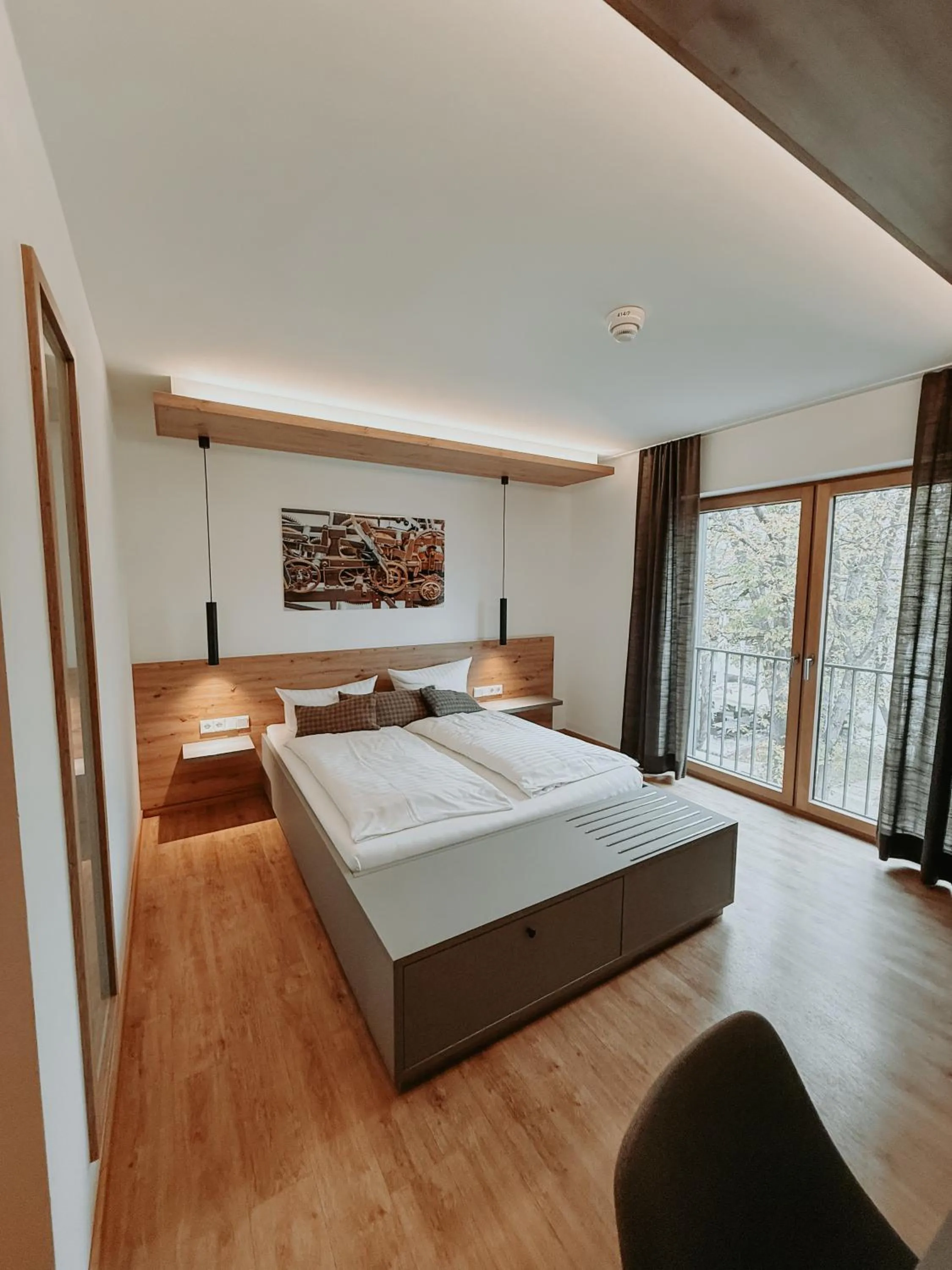 Bed in Kolping-Hotel