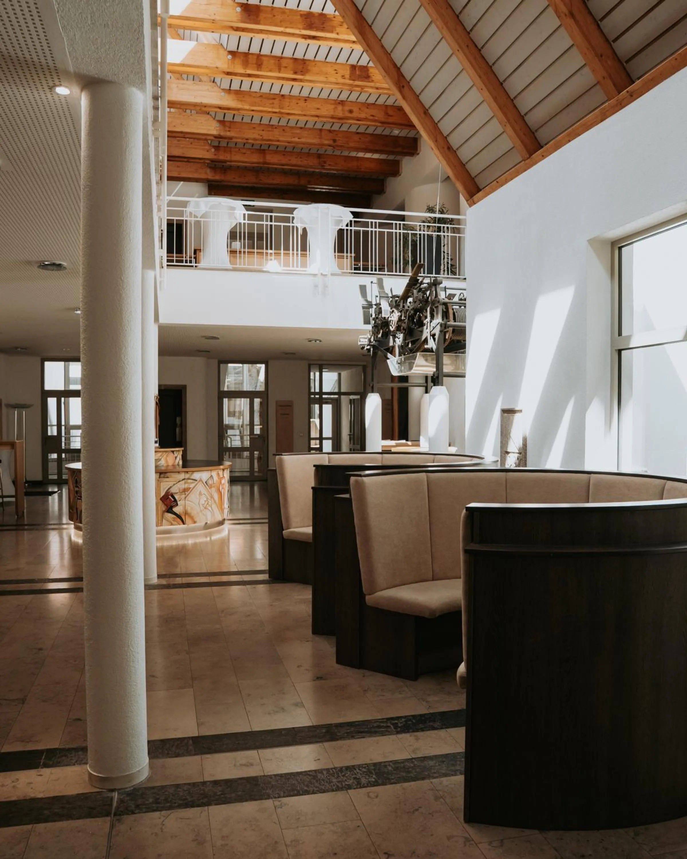 Lobby or reception in Kolping-Hotel