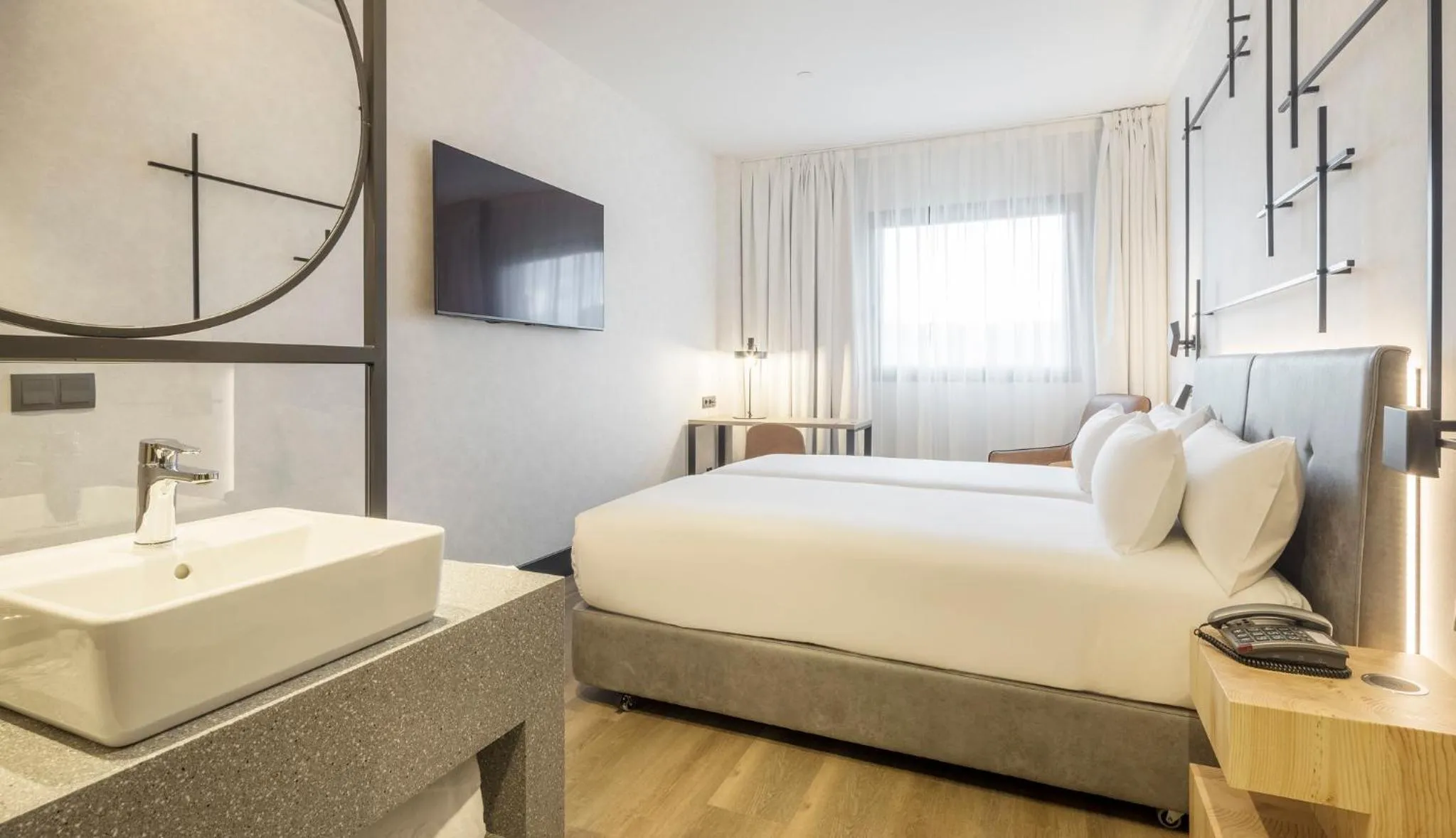 Bed in Hotel Ilunion San Mamés