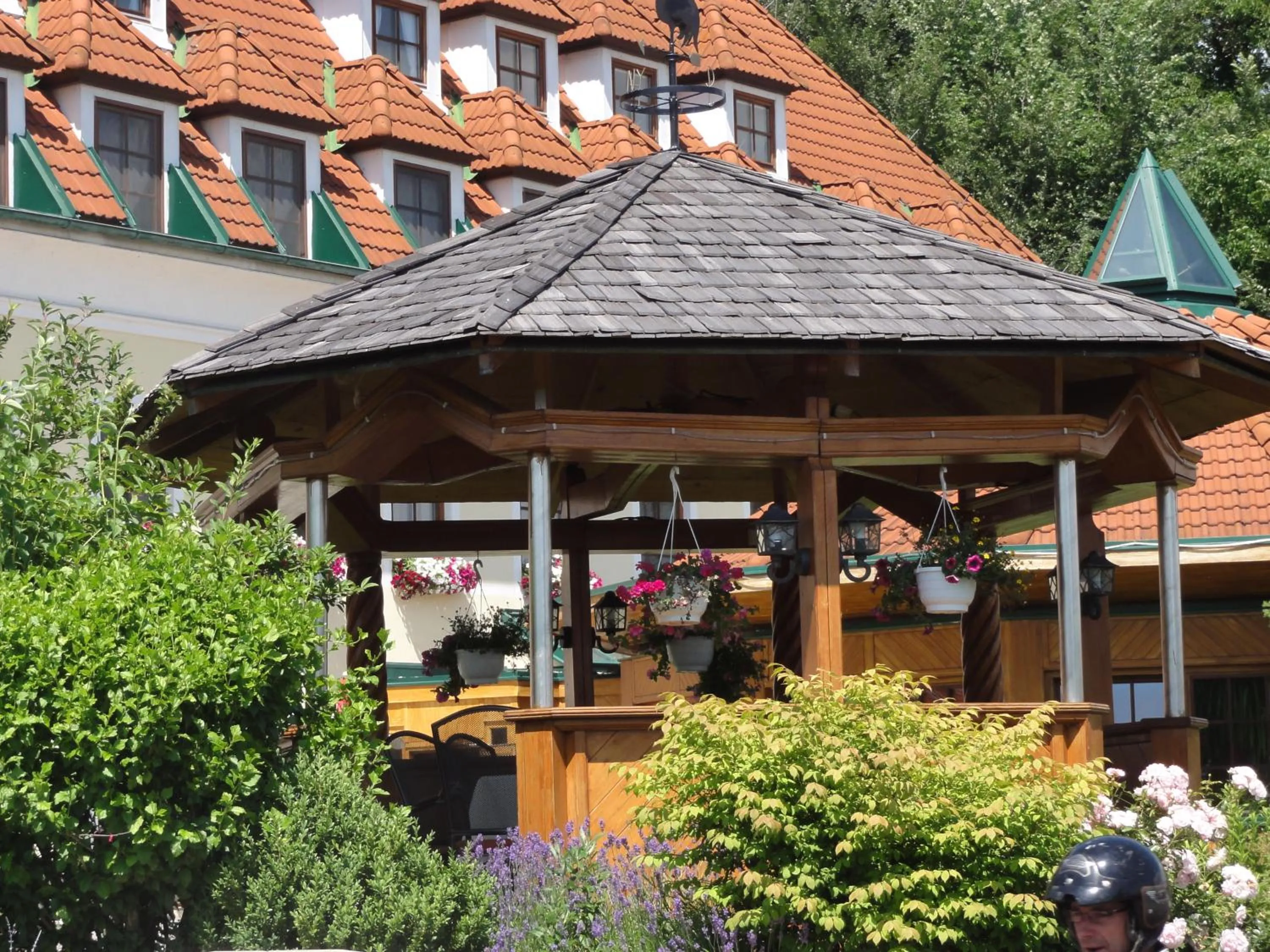 Garden in Landhotel Wachau - Hotel Garni