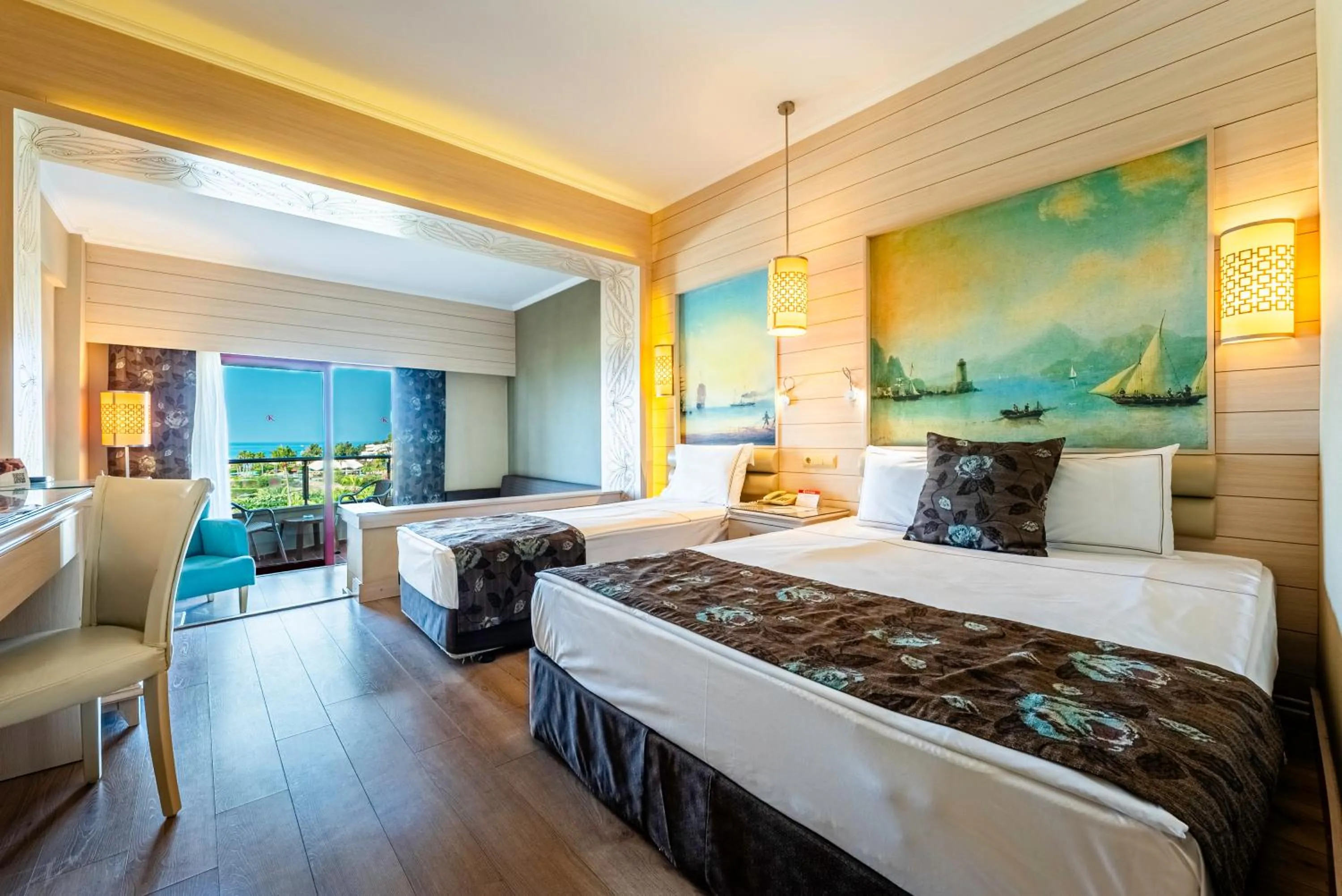 Bedroom, Bed in Kaya Belek