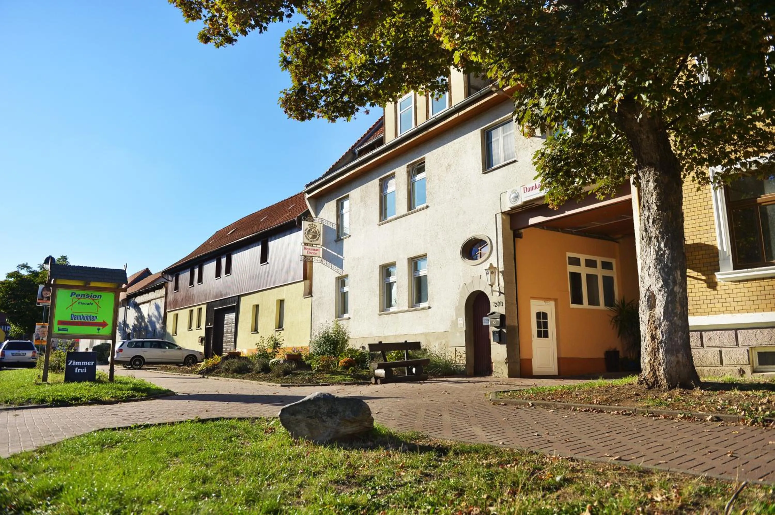 Facade/entrance in Pension Damköhler Thale OT Westerhausen