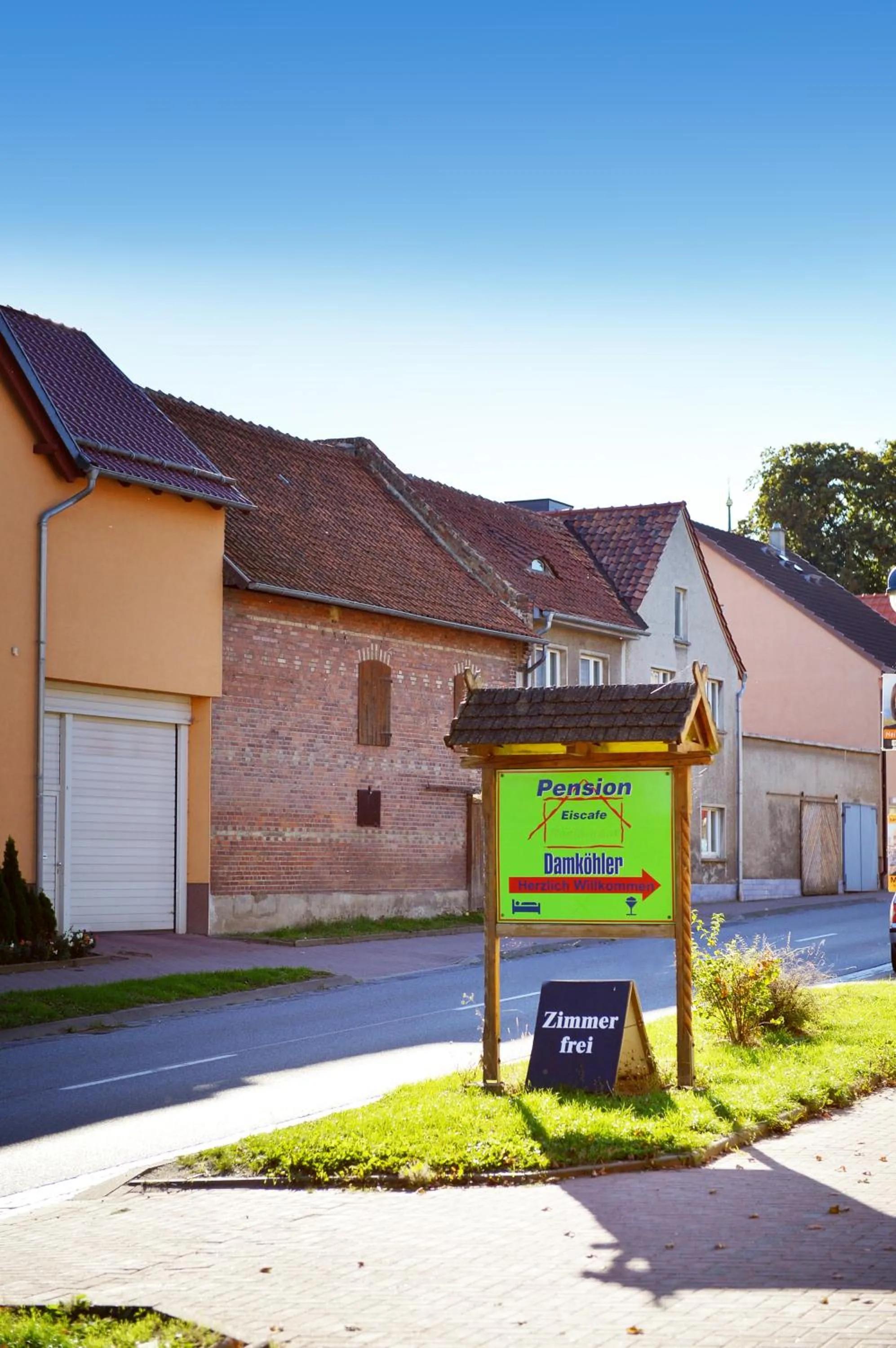 Facade/entrance in Pension Damköhler Thale OT Westerhausen