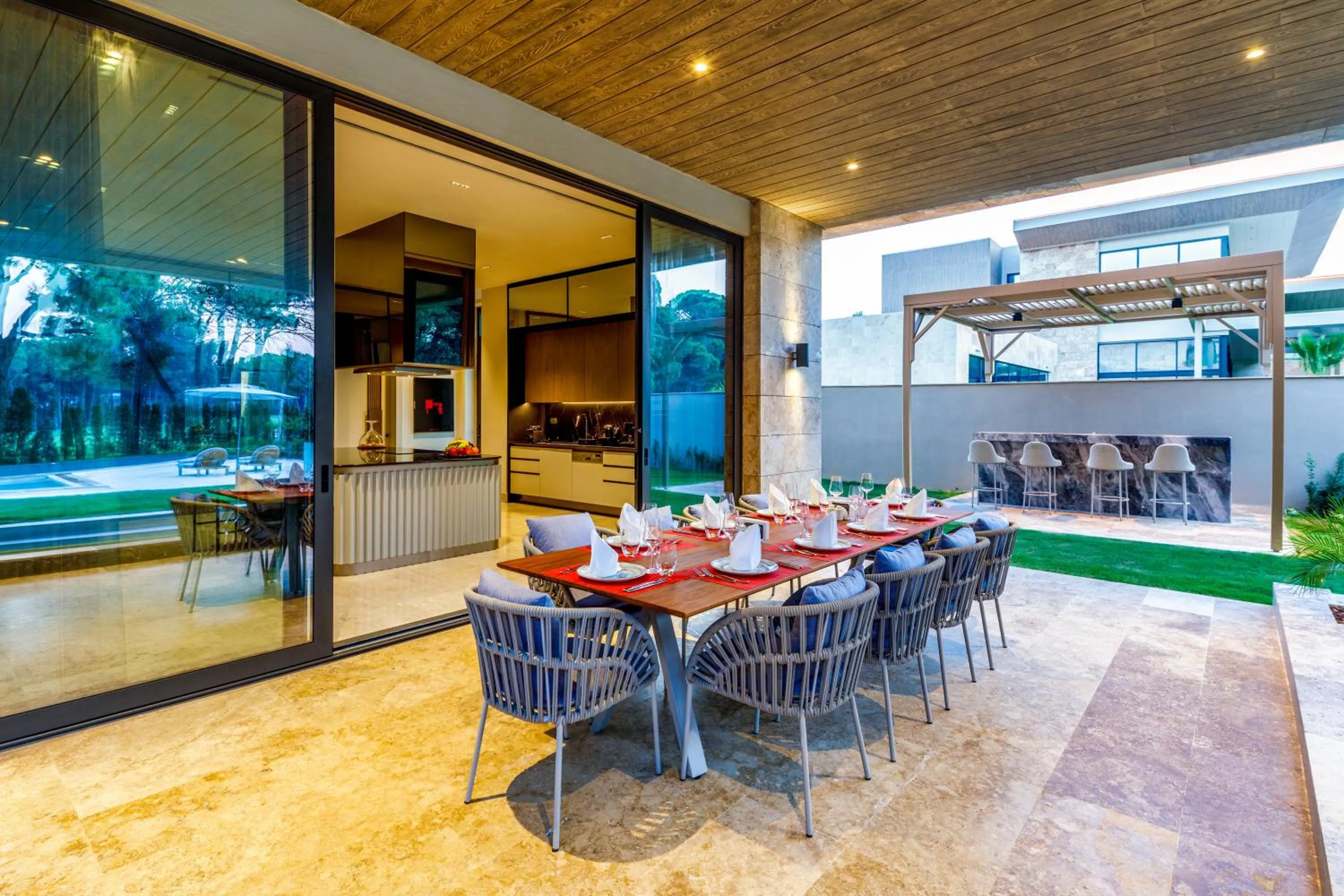 Patio in Kaya Palazzo Golf Resort