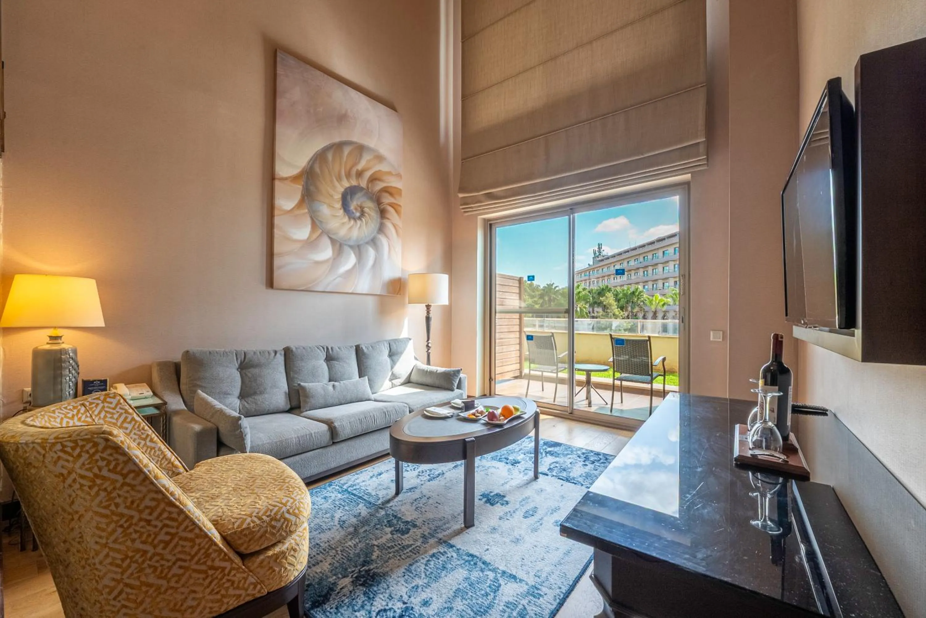 Living room in Kaya Palazzo Golf Resort