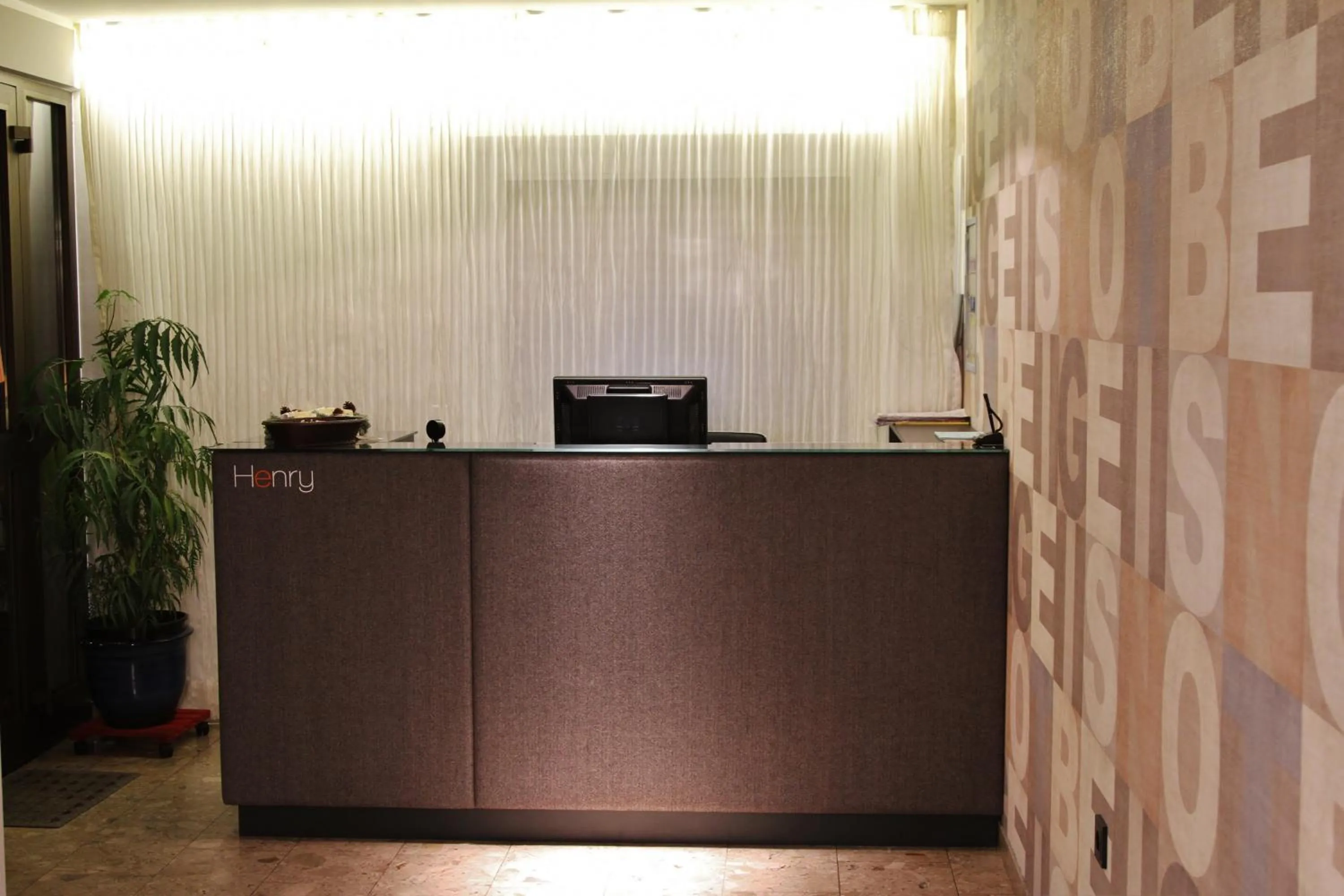 Lobby or reception in Hotel Henry