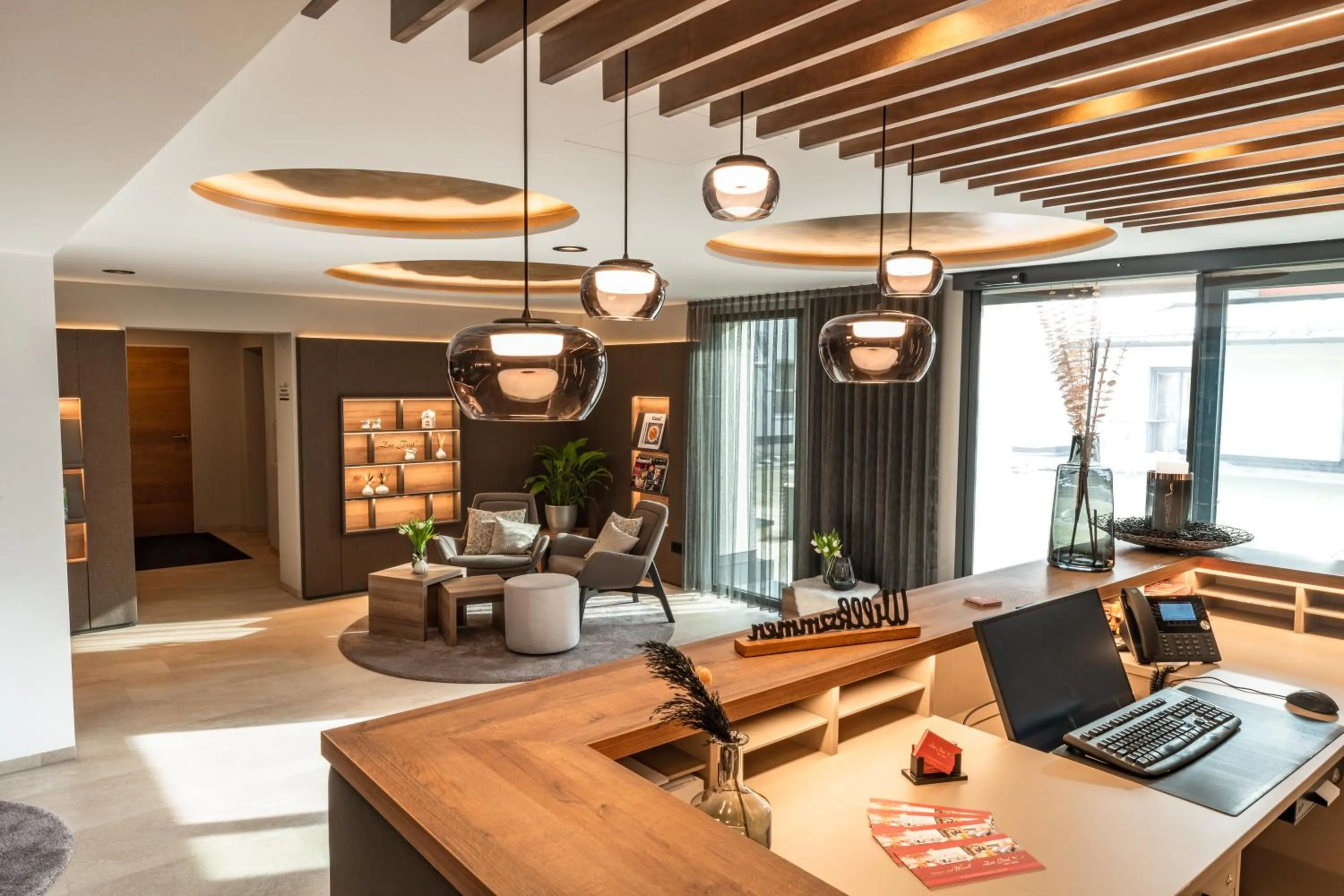 Lobby or reception in Genusshotel "Zum Wendl"