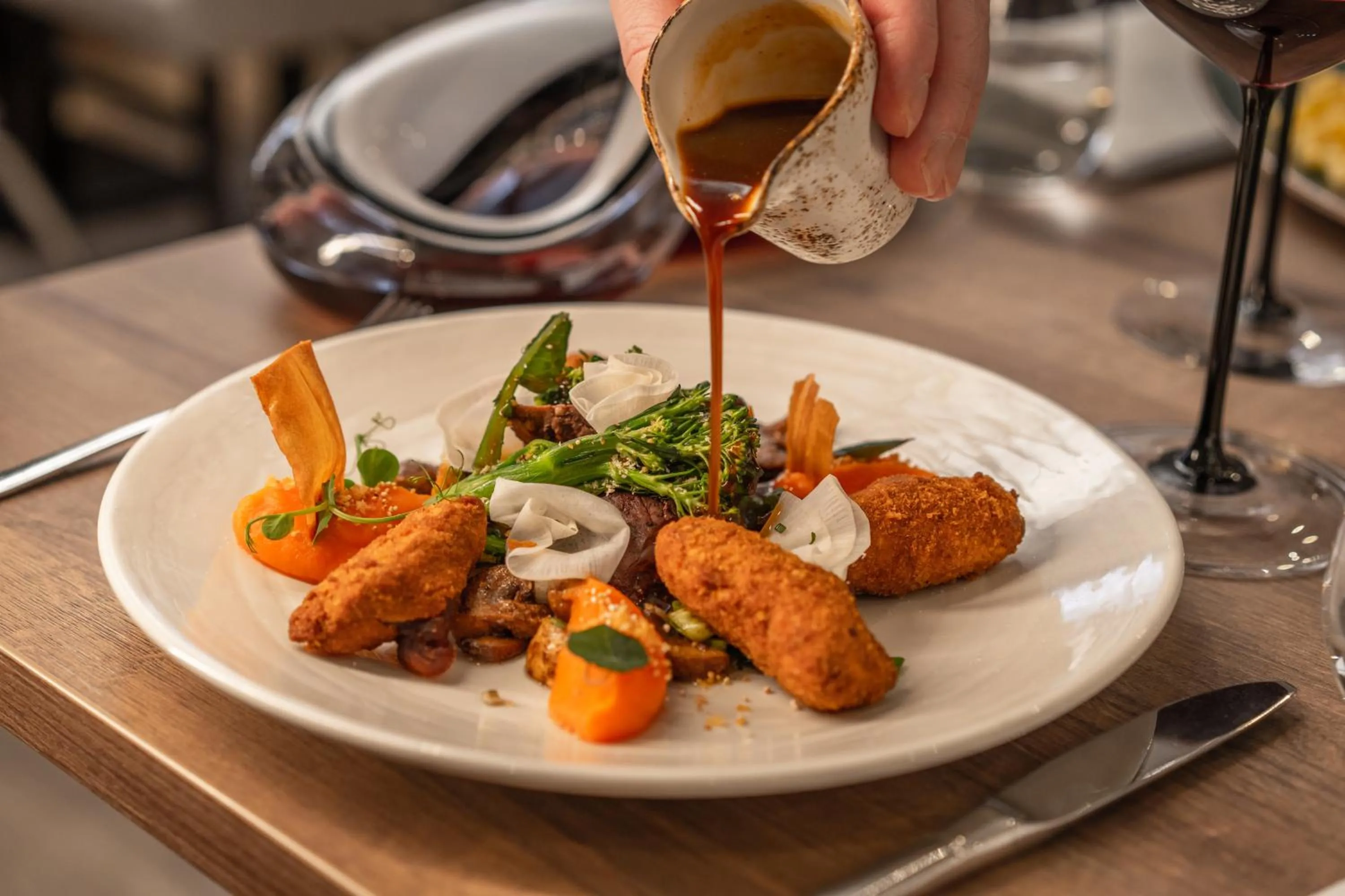 Restaurant/places to eat in Genusshotel "Zum Wendl"