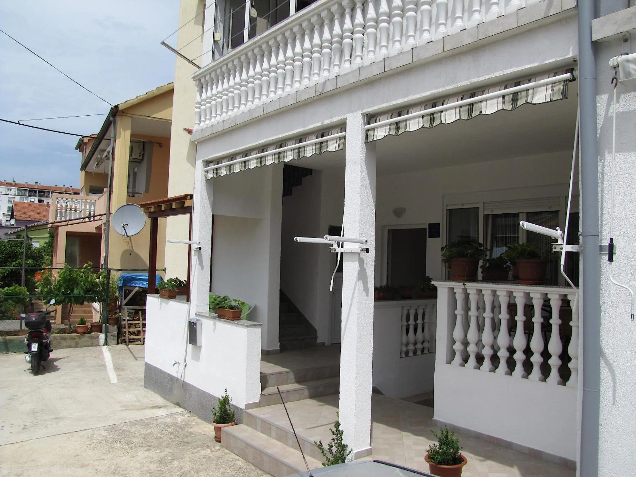 Patio in Apartments Klanac