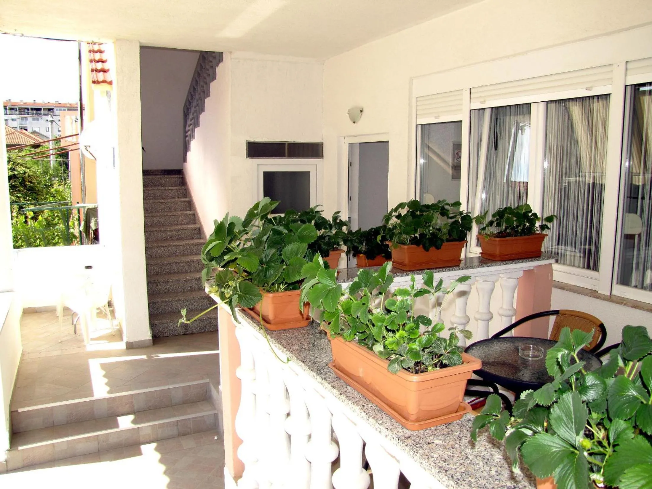 Balcony/Terrace in Apartments Klanac