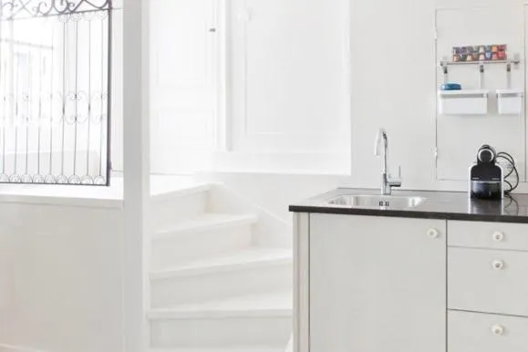 Kitchen or kitchenette in Luna's Hideaway