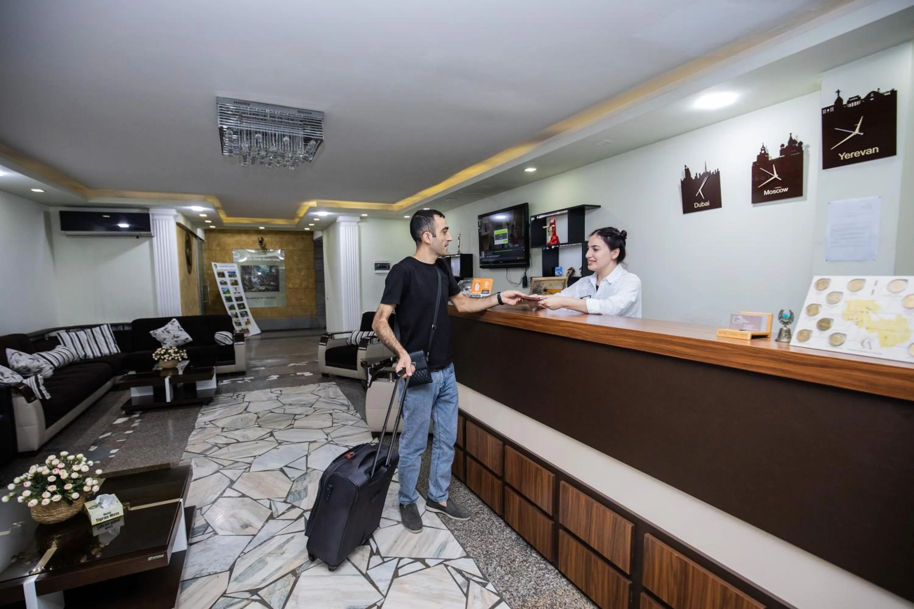Staff in Hotel Tigran Mets Yerevan