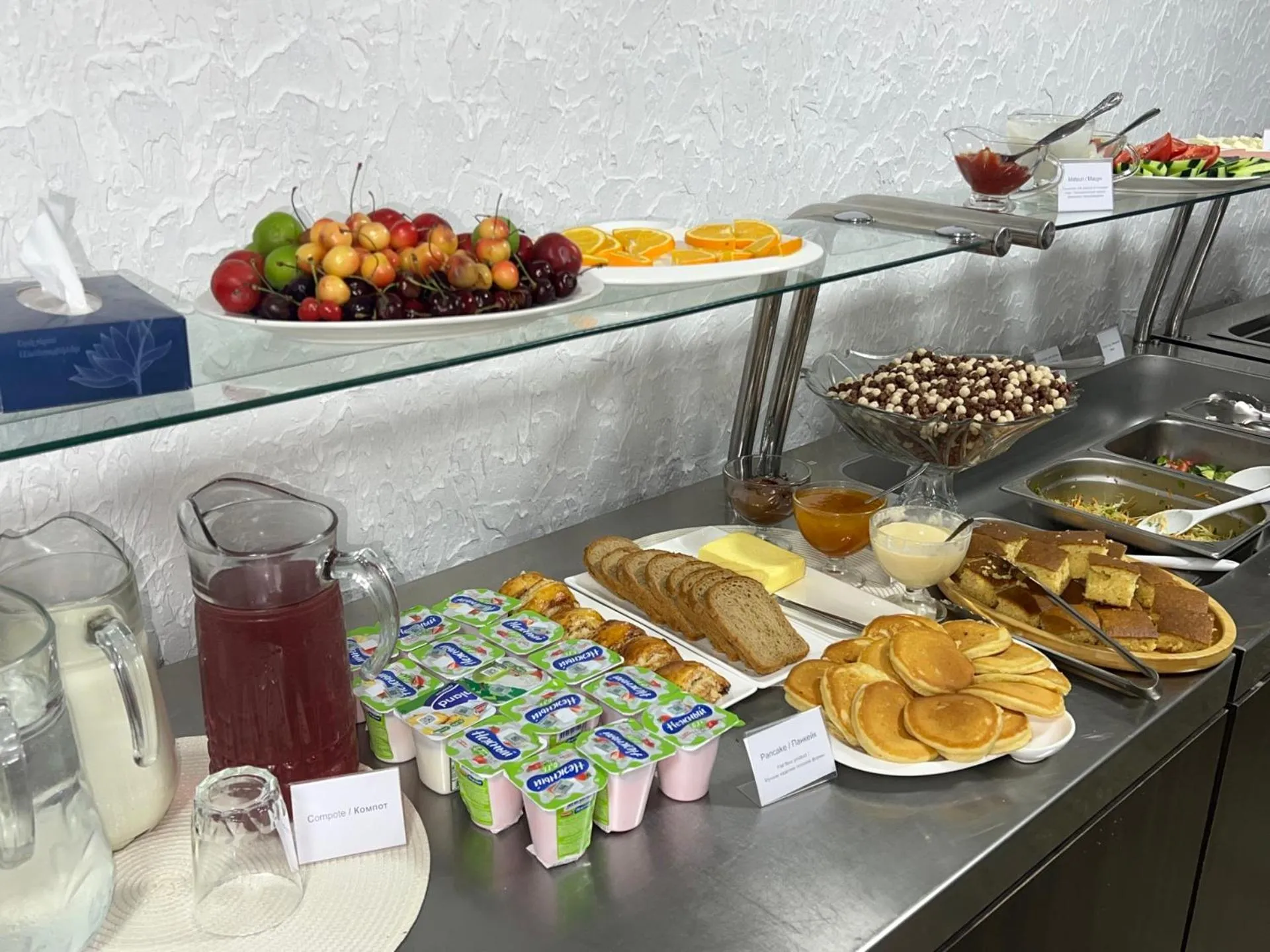 Breakfast in Hotel Tigran Mets Yerevan