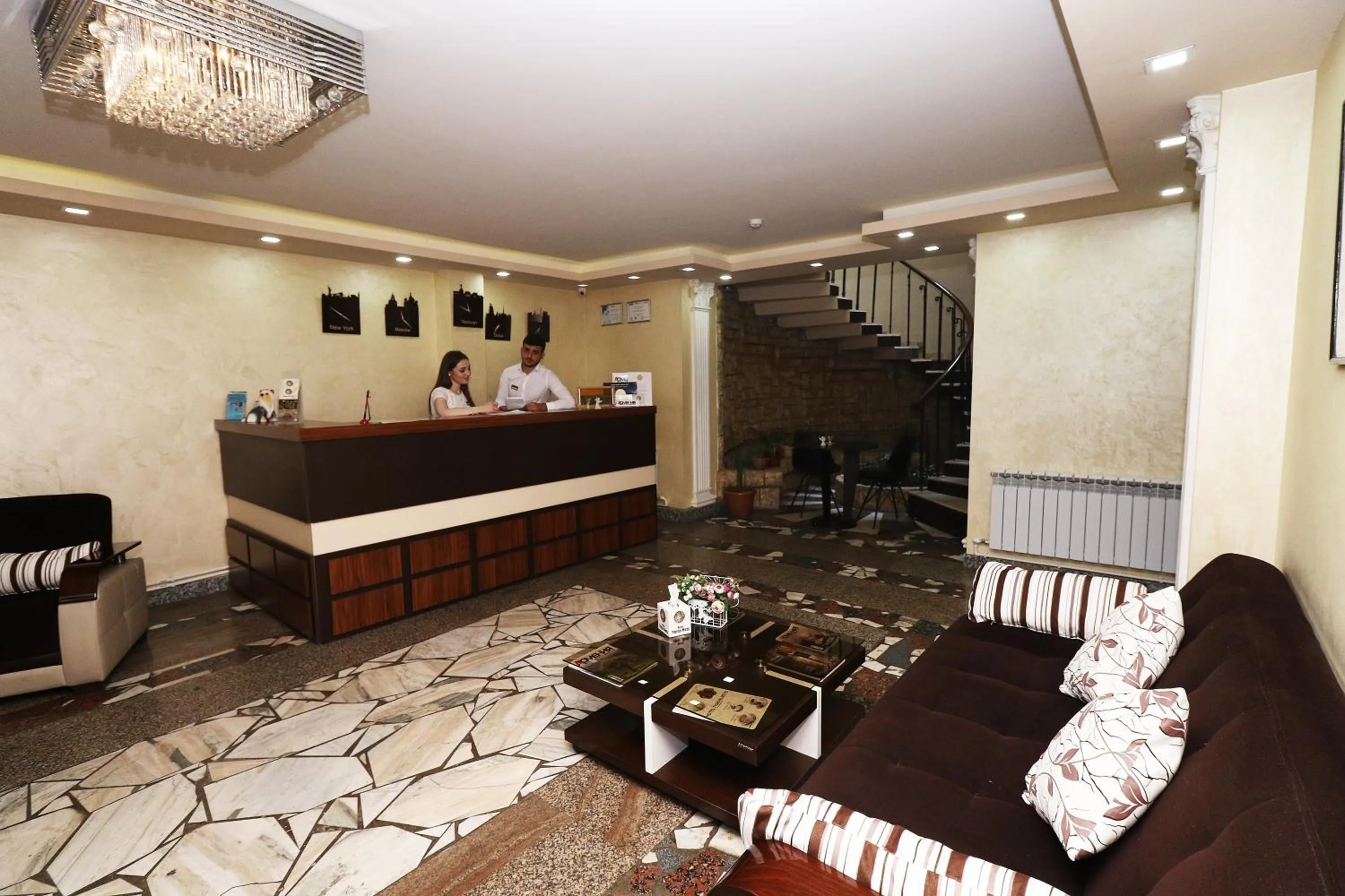 Living room in Hotel Tigran Mets Yerevan