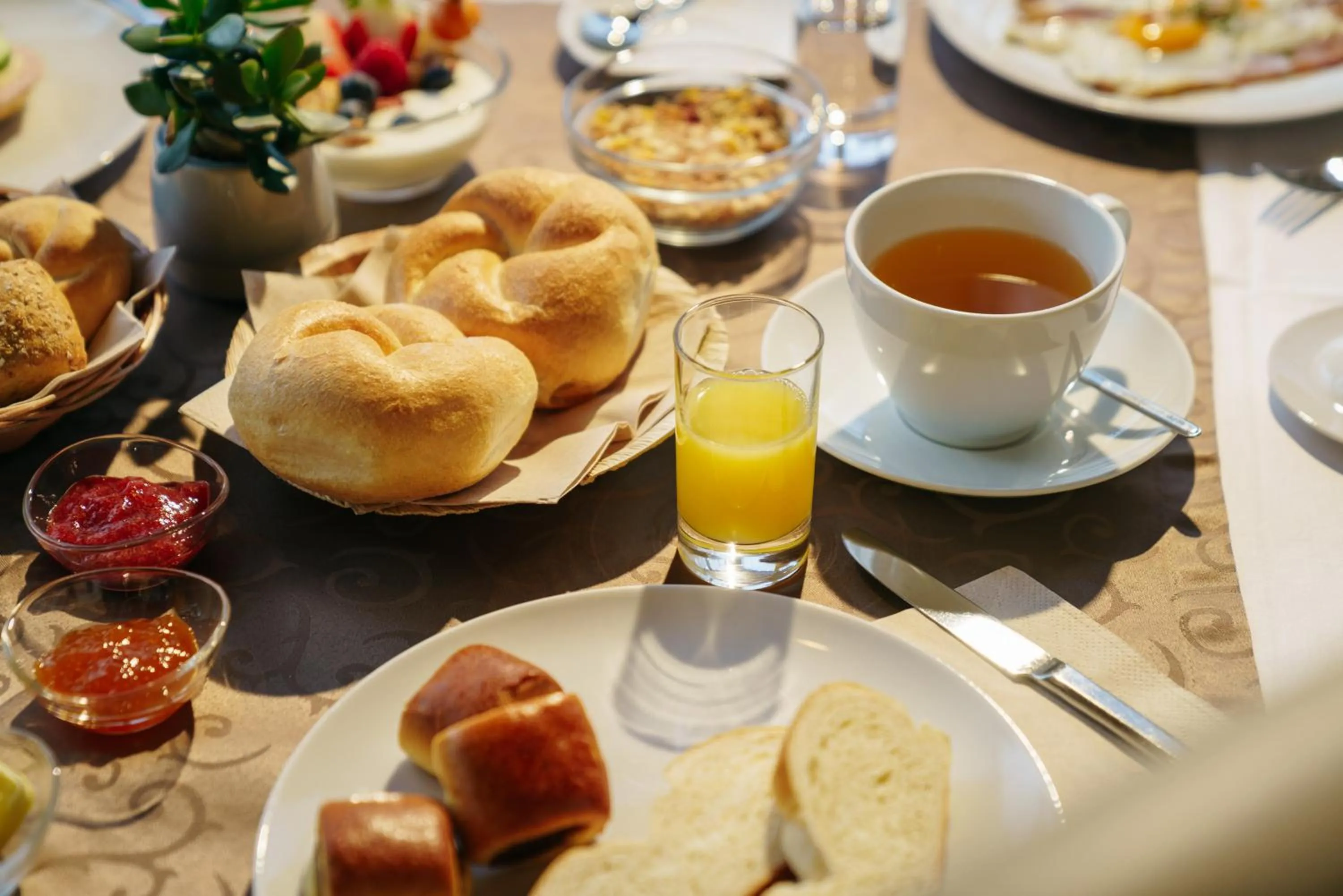 Continental breakfast in Hotel Kögele bei Innsbruck Axamer Lizum