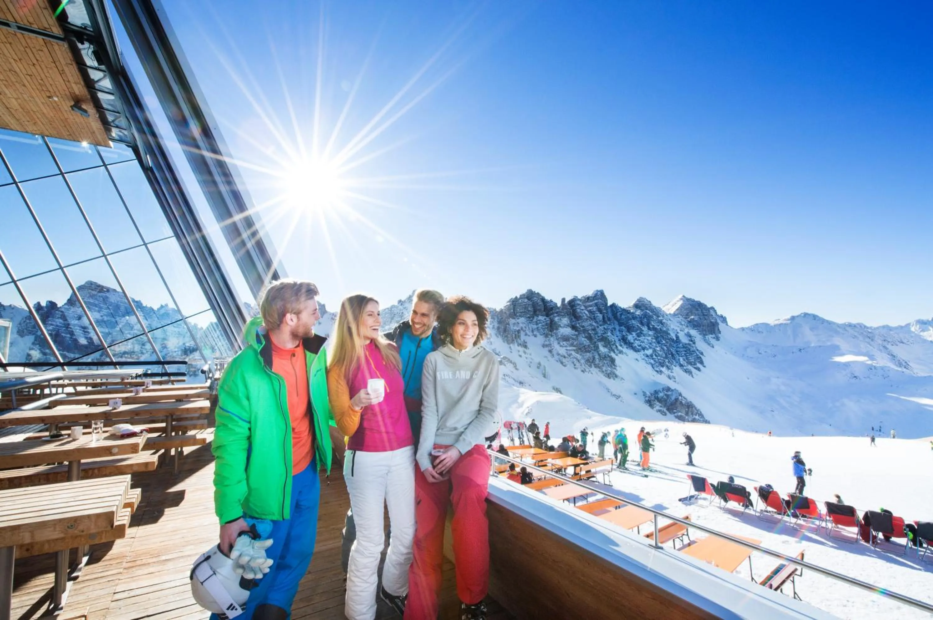 Skiing in Hotel Kögele bei Innsbruck Axamer Lizum