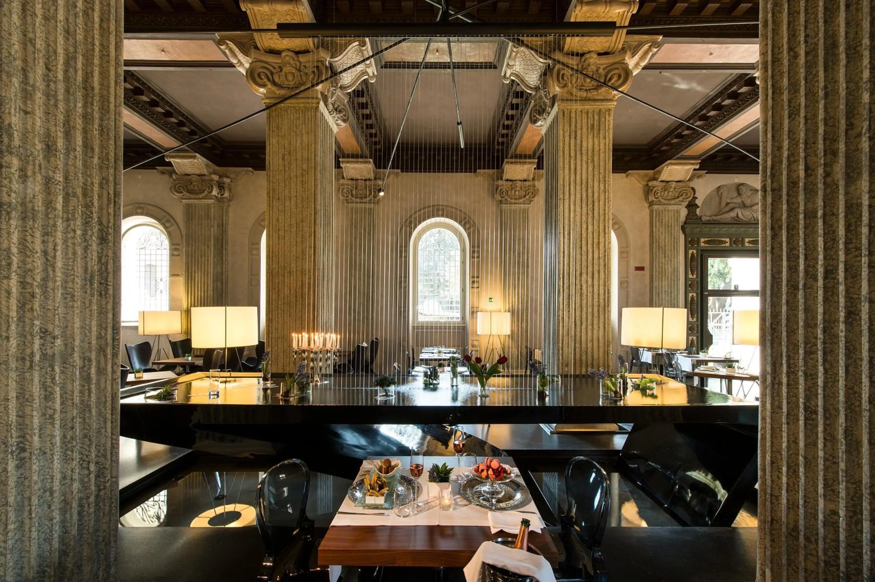Restaurant/places to eat in Palazzo Montemartini Rome, A Radisson Collection Hotel