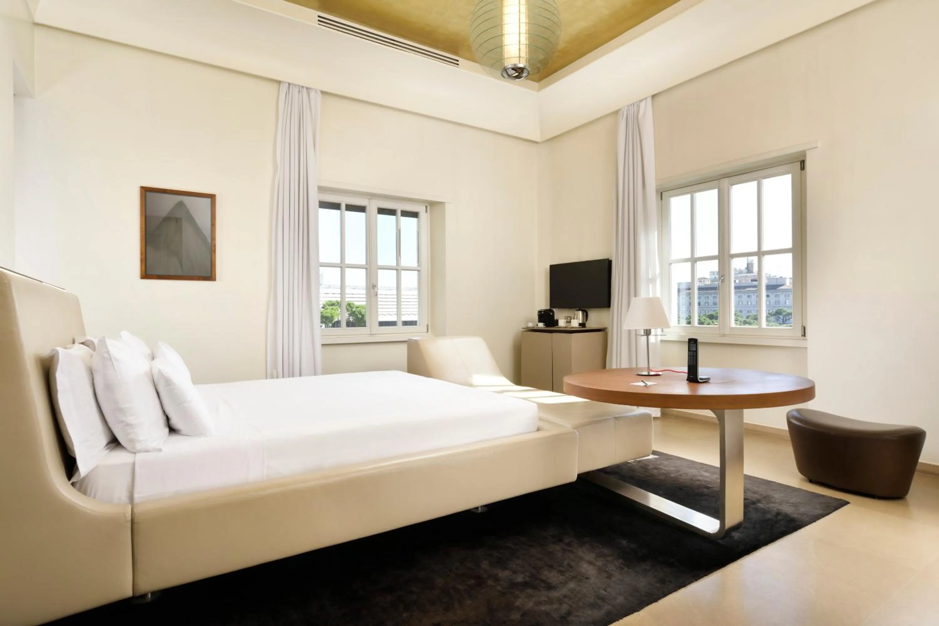 Bedroom, Bed in Palazzo Montemartini Rome, A Radisson Collection Hotel