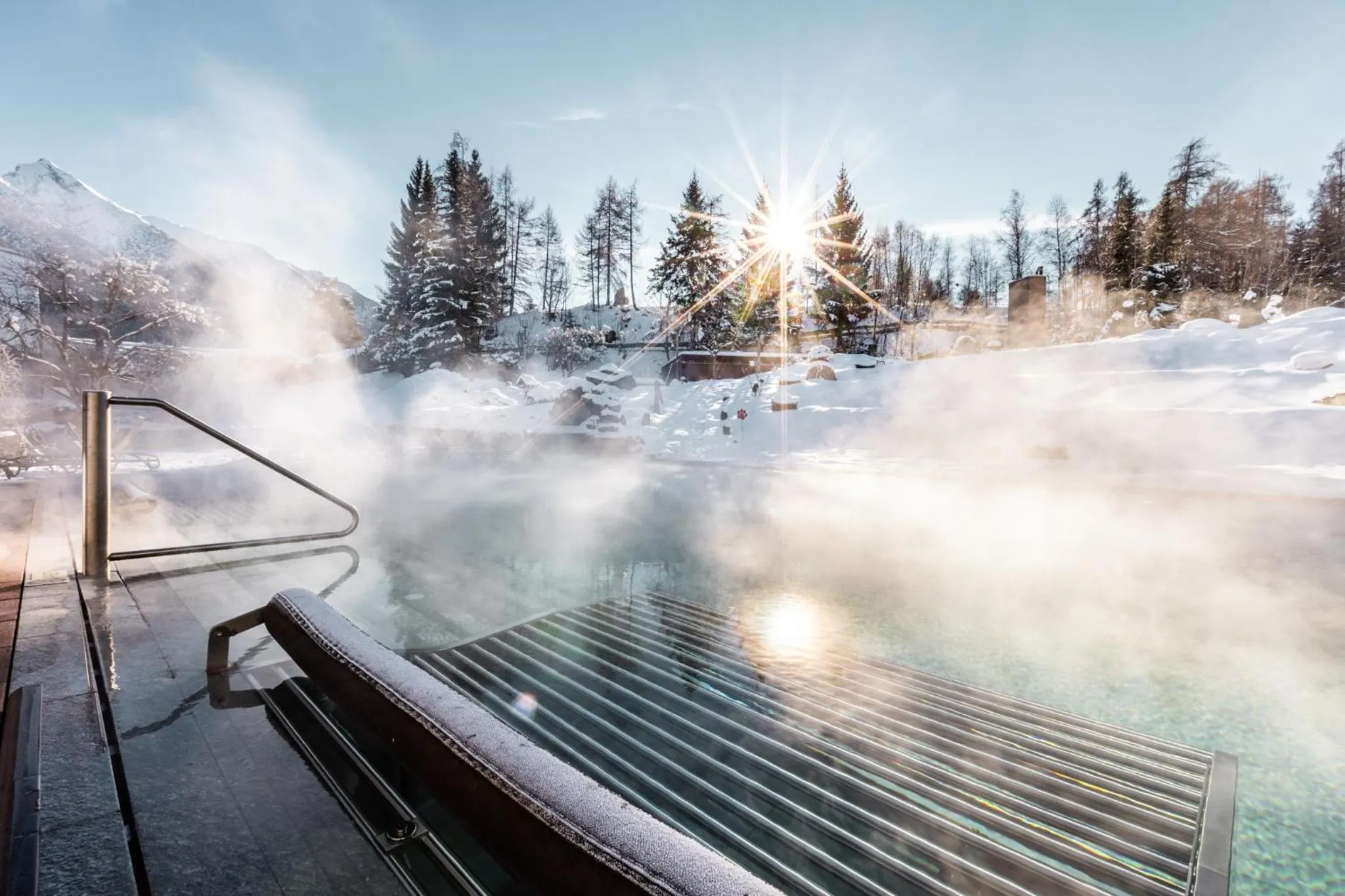 Swimming pool in Hotel Klosterbräu