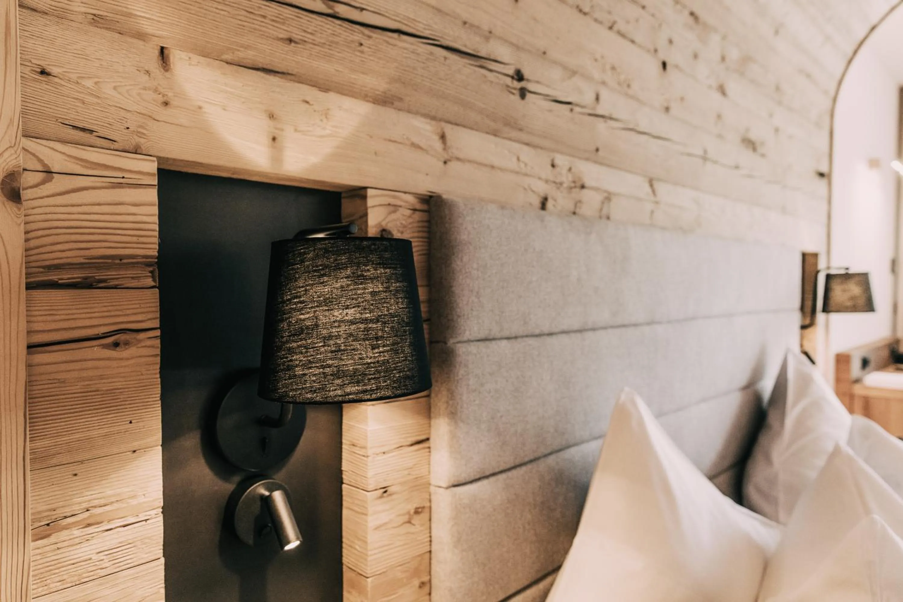 Decorative detail, Bed in Hotel Klosterbräu