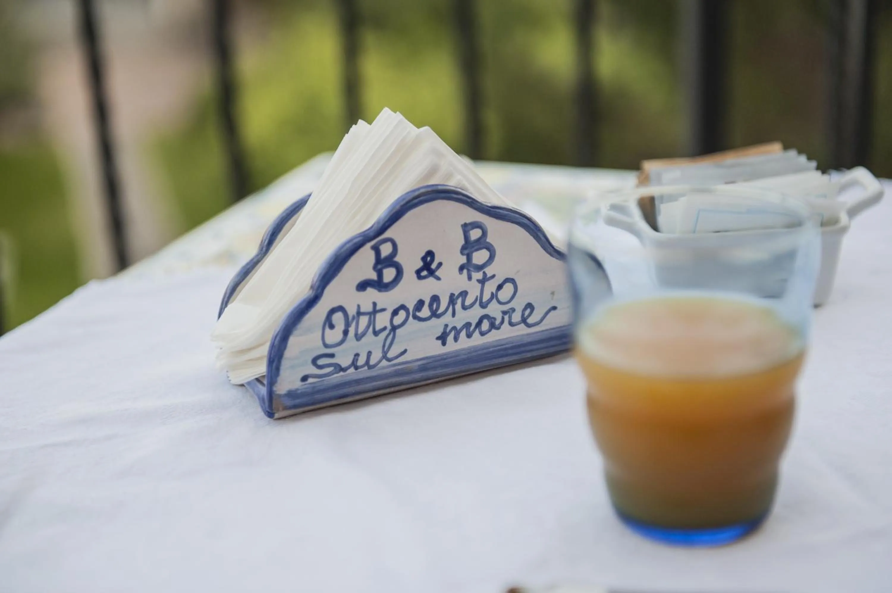 Non alcoholic drinks in B&B Ottocento Sul Mare