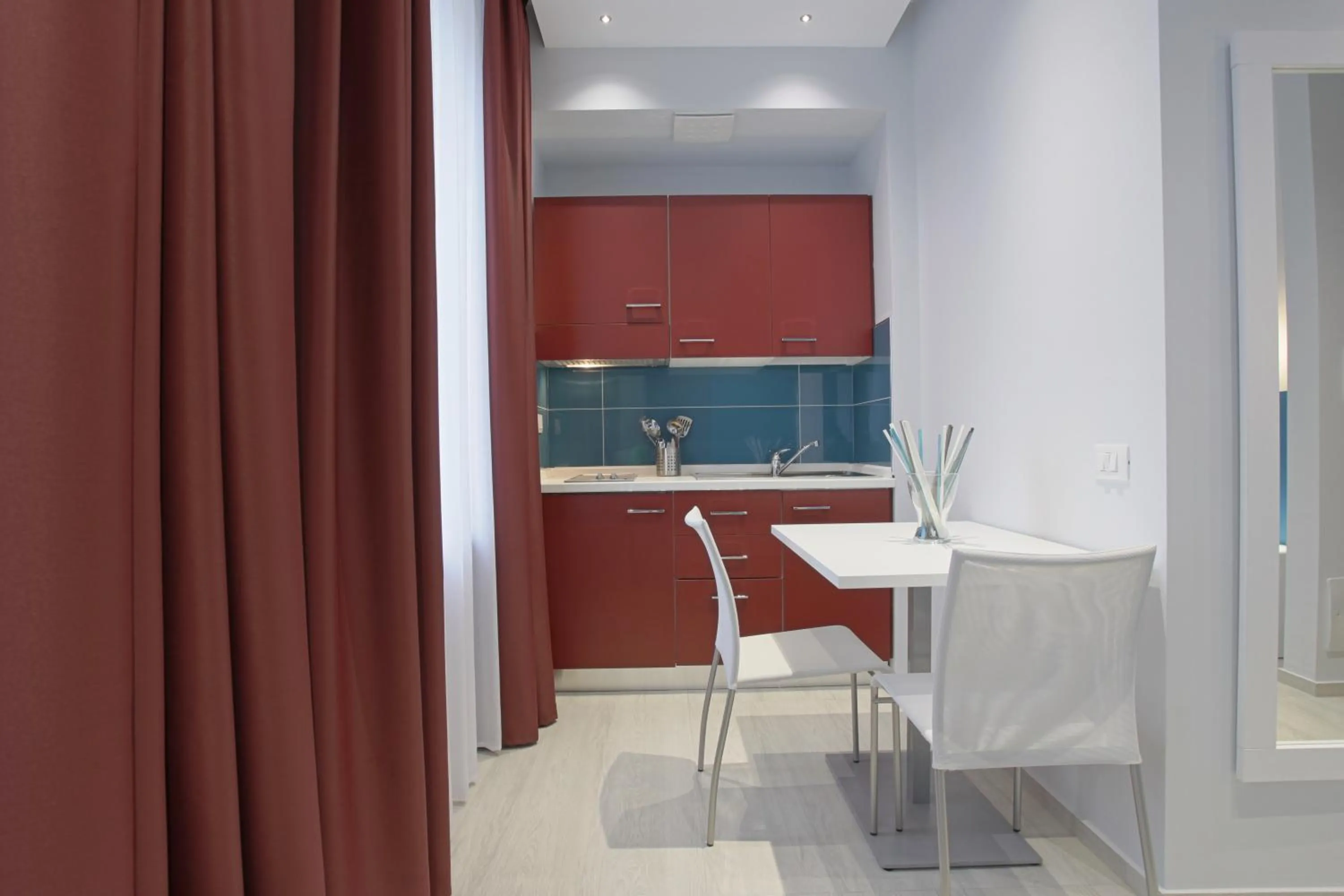 Kitchen or kitchenette in Hotel Agrigento Home