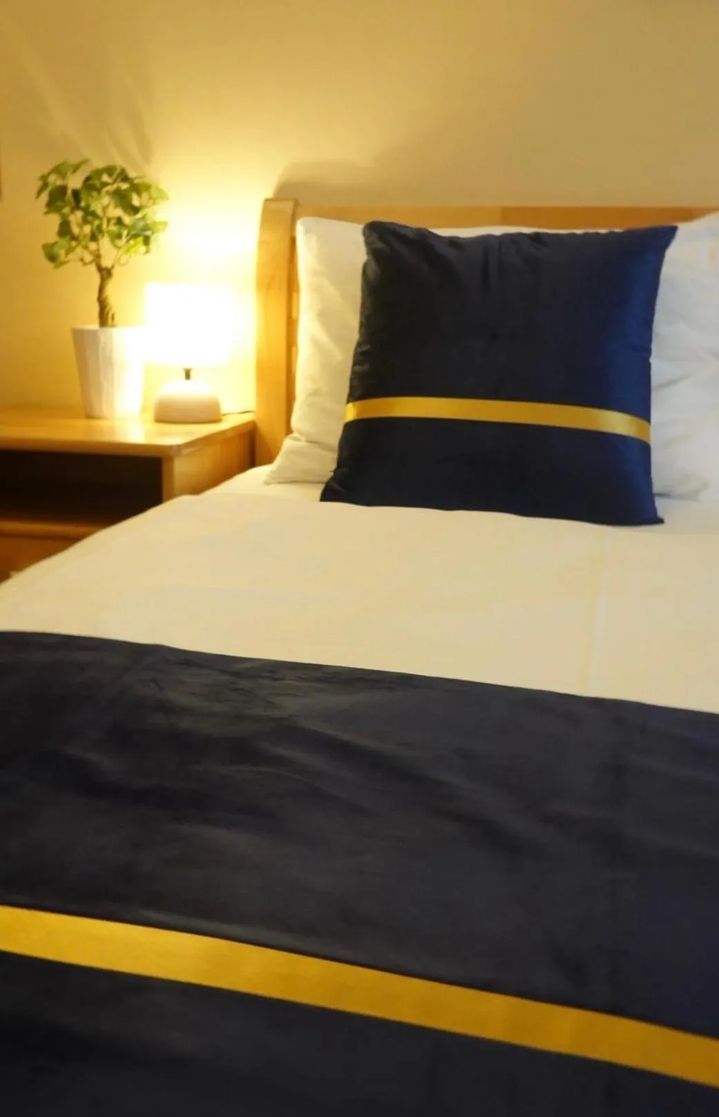 Bed in Pension Liechtenstein