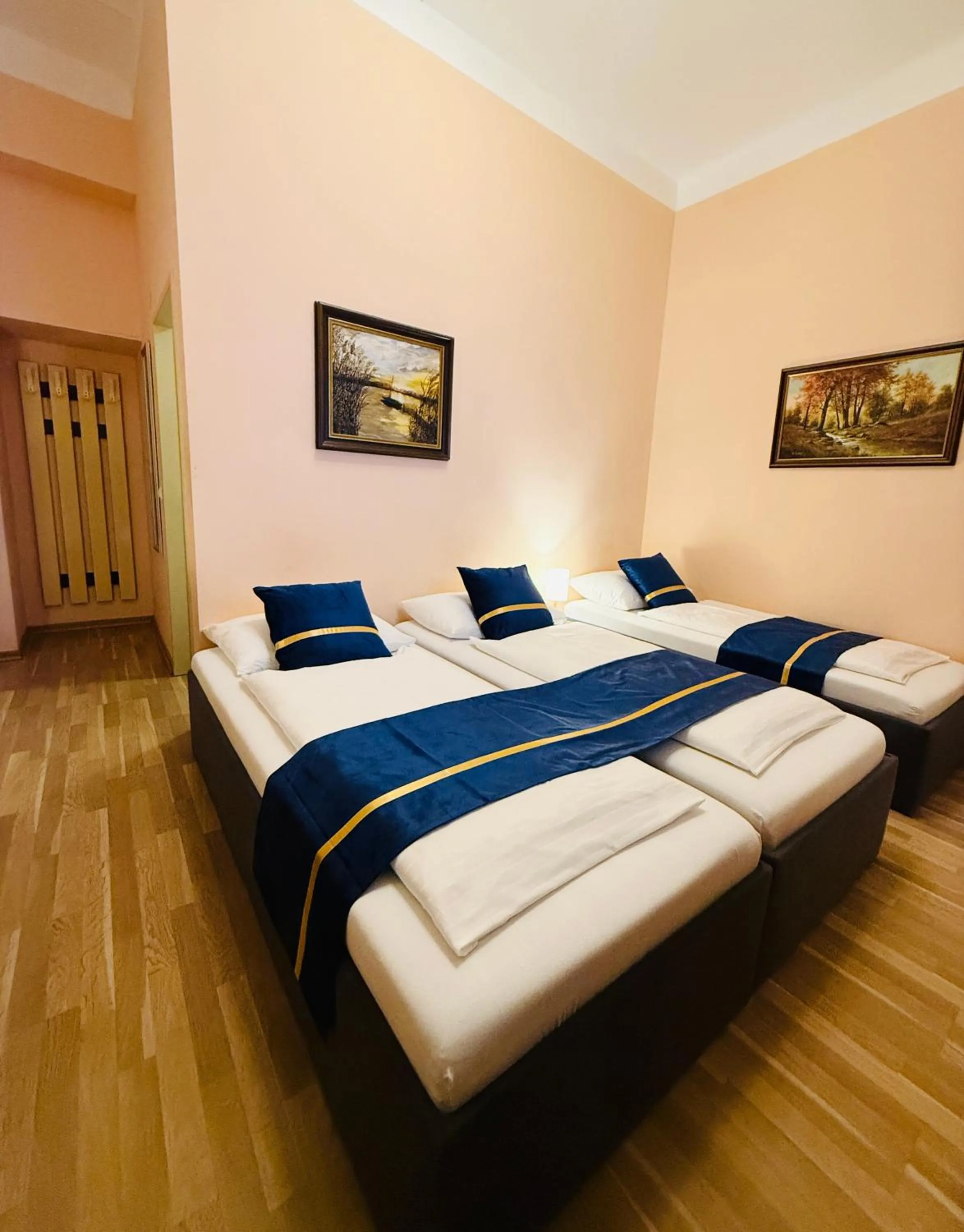 Bed in Pension Liechtenstein