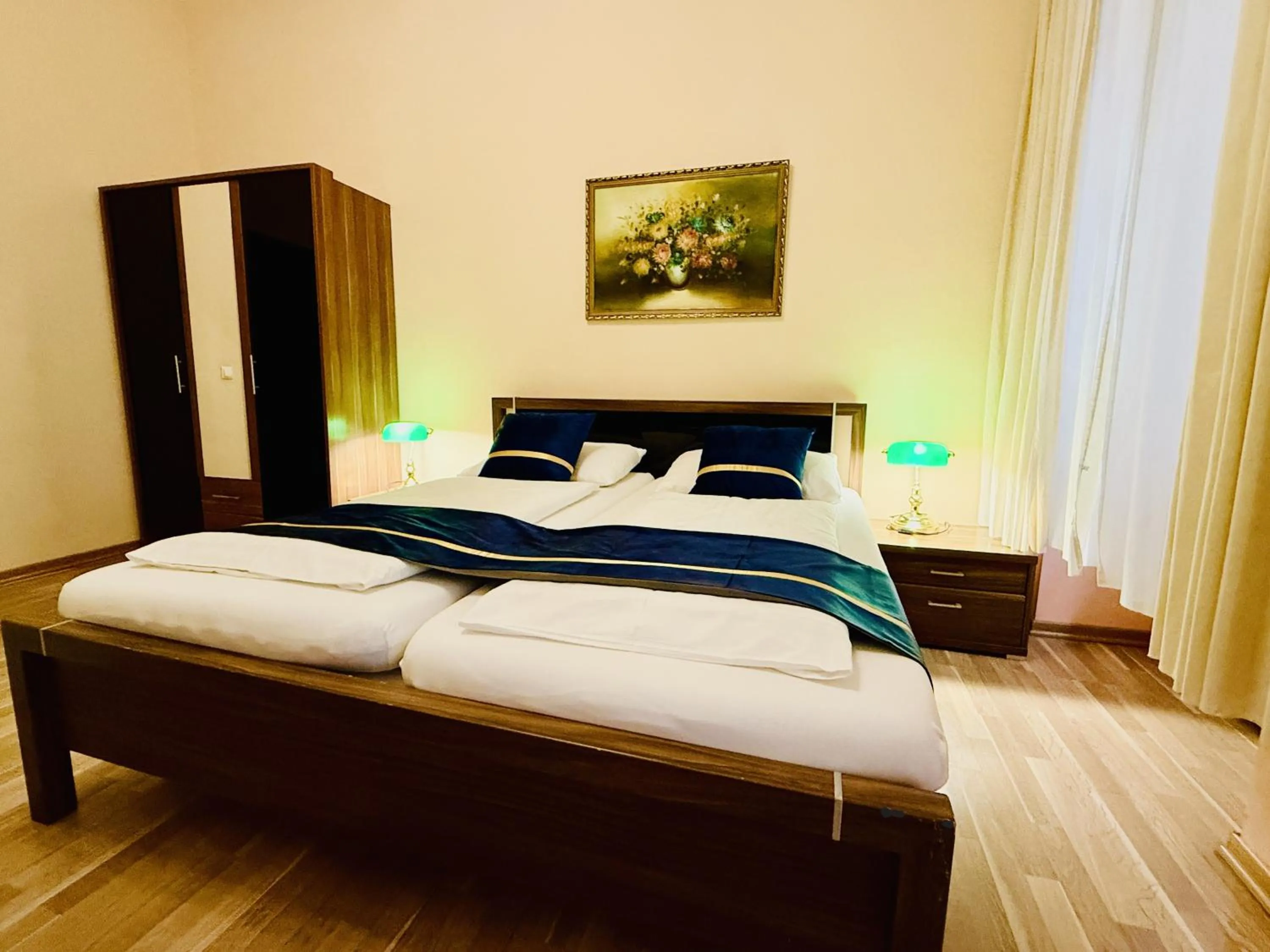 Bed in Pension Liechtenstein