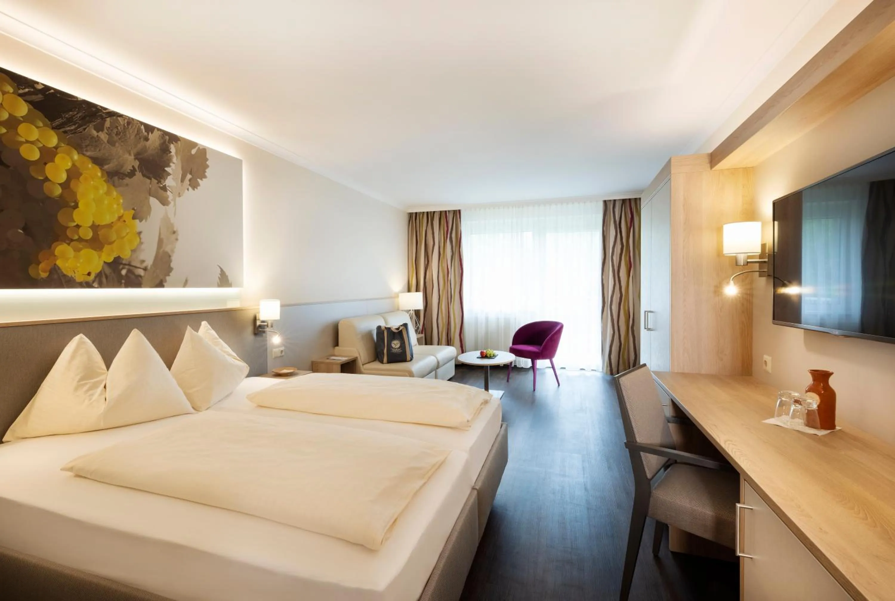 Photo of the whole room, Bed in Vitalhotel der Parktherme - inkl Thermeneintritt & Sauna