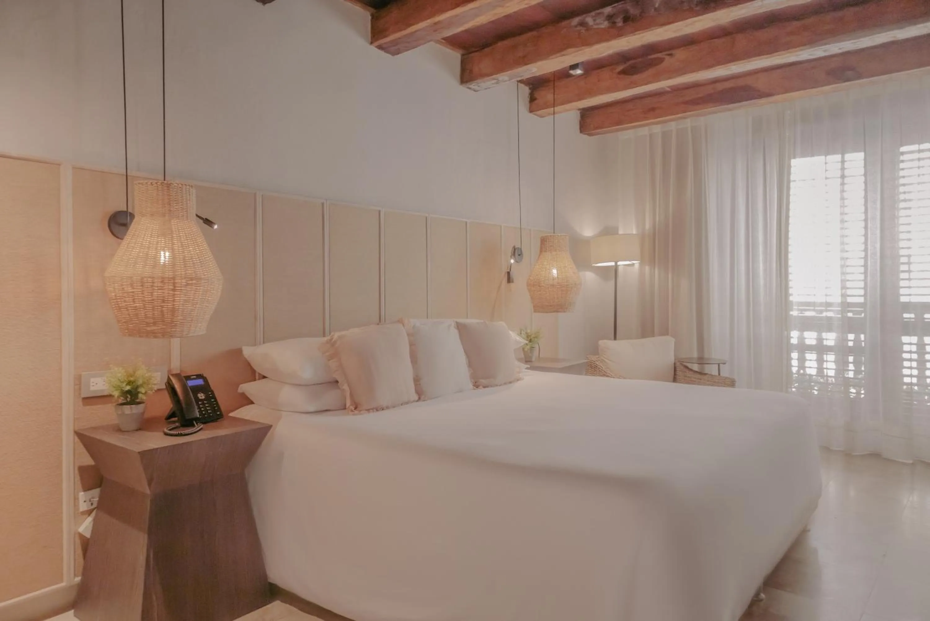 Bed in Hotel Casa Don Luis by Faranda Boutique, a member of Radisson Individuals