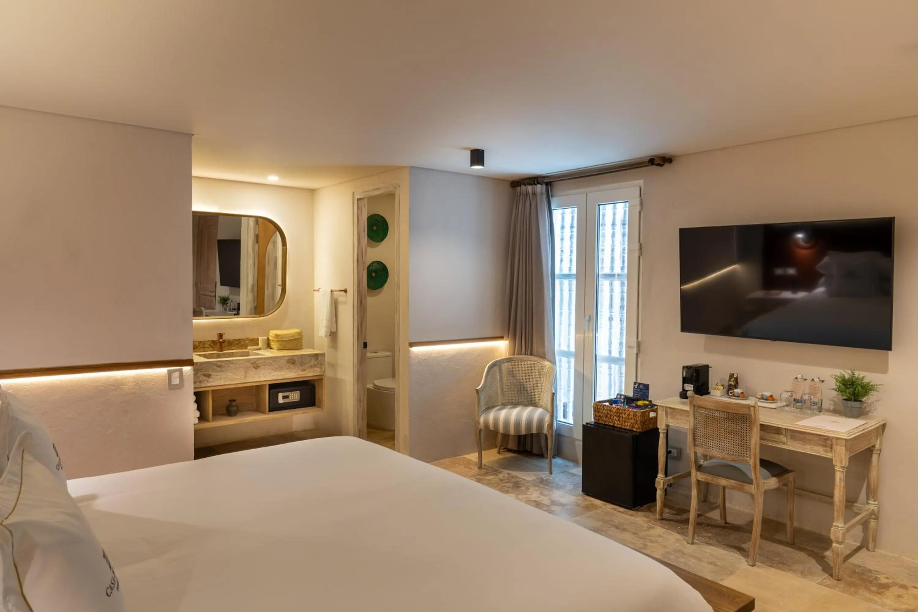 Bed in Hotel Casa Don Luis by Faranda Boutique, a member of Radisson Individuals