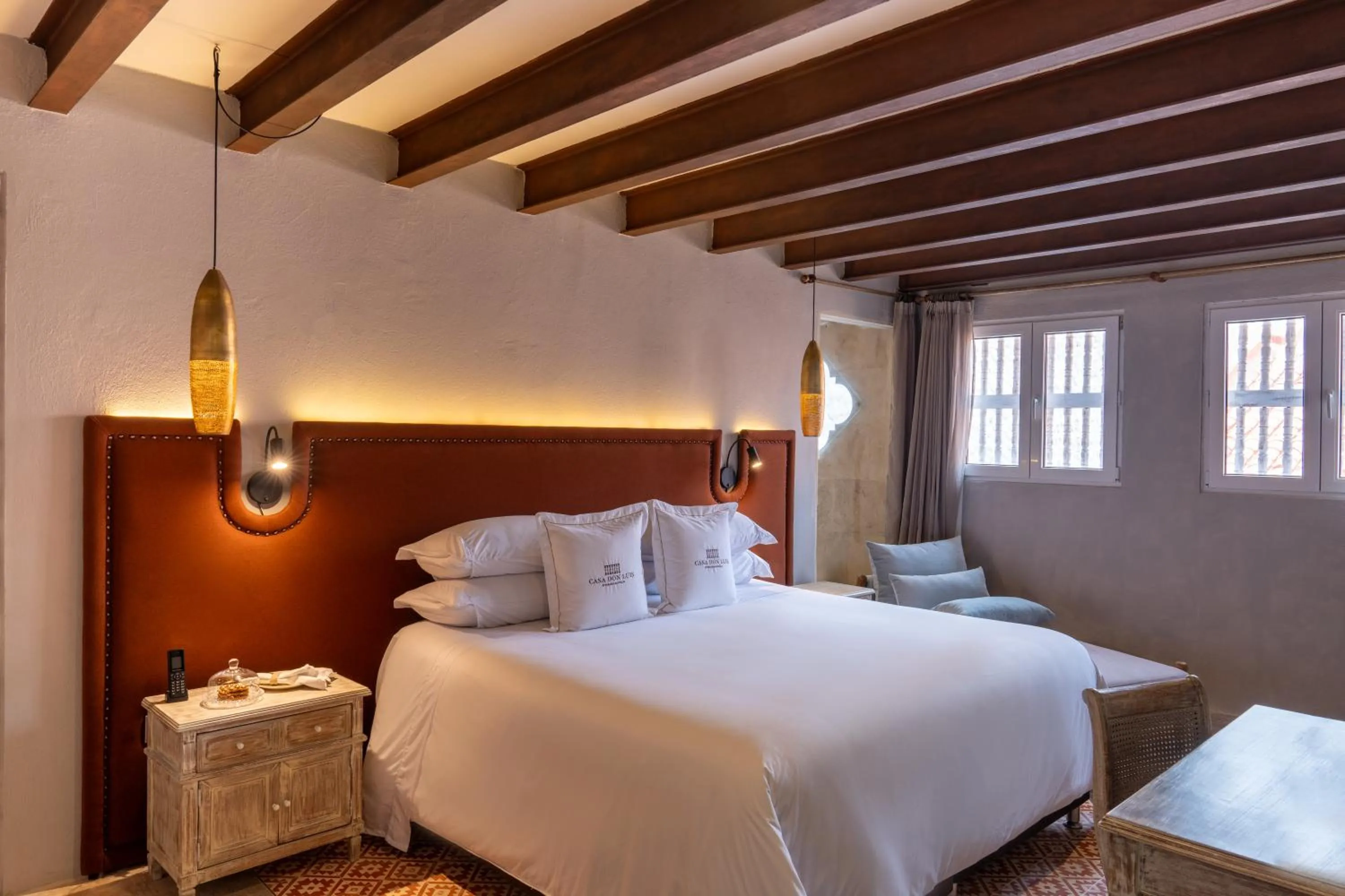 Bed in Hotel Casa Don Luis by Faranda Boutique, a member of Radisson Individuals