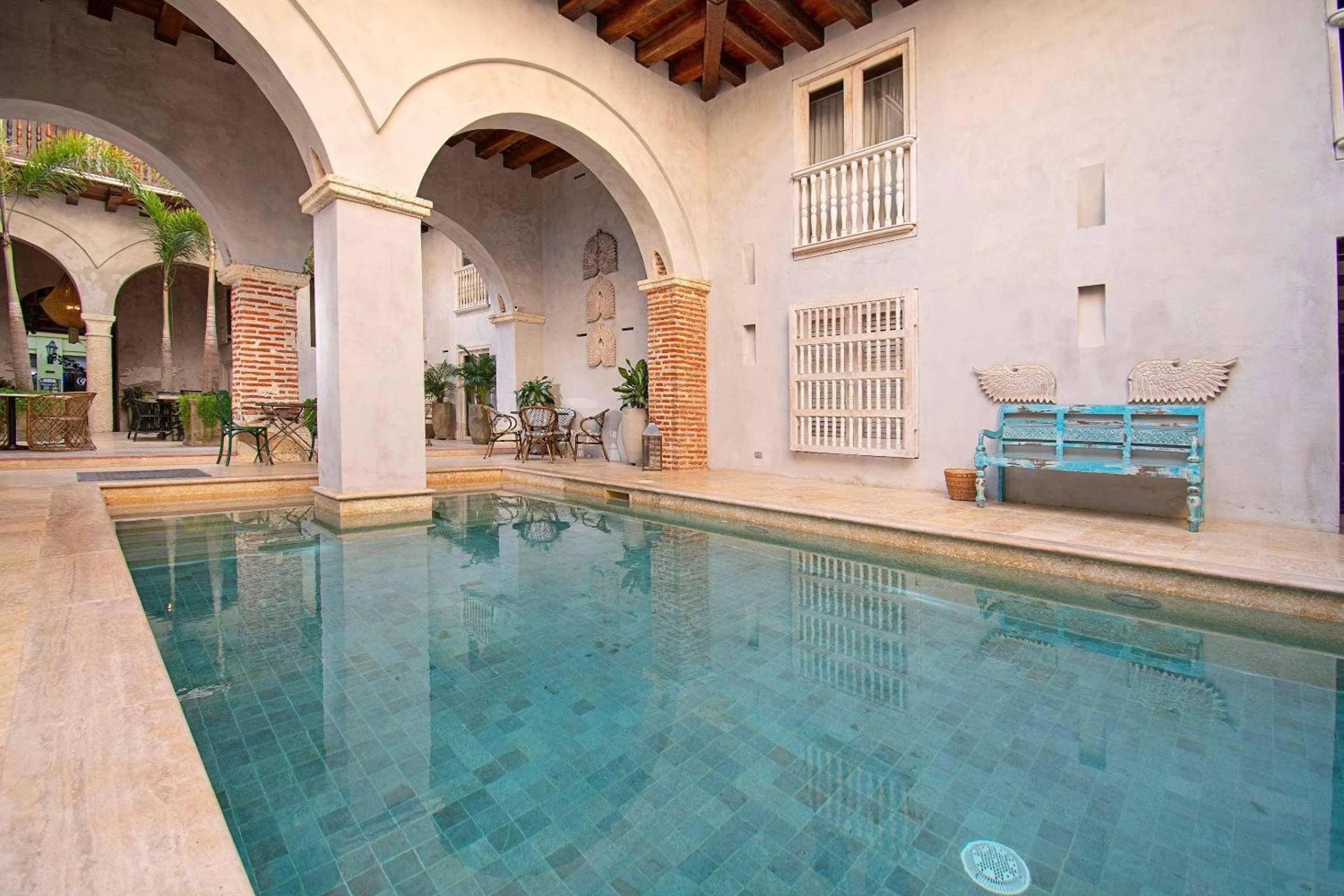Swimming pool in Hotel Casa Don Luis by Faranda Boutique, a member of Radisson Individuals