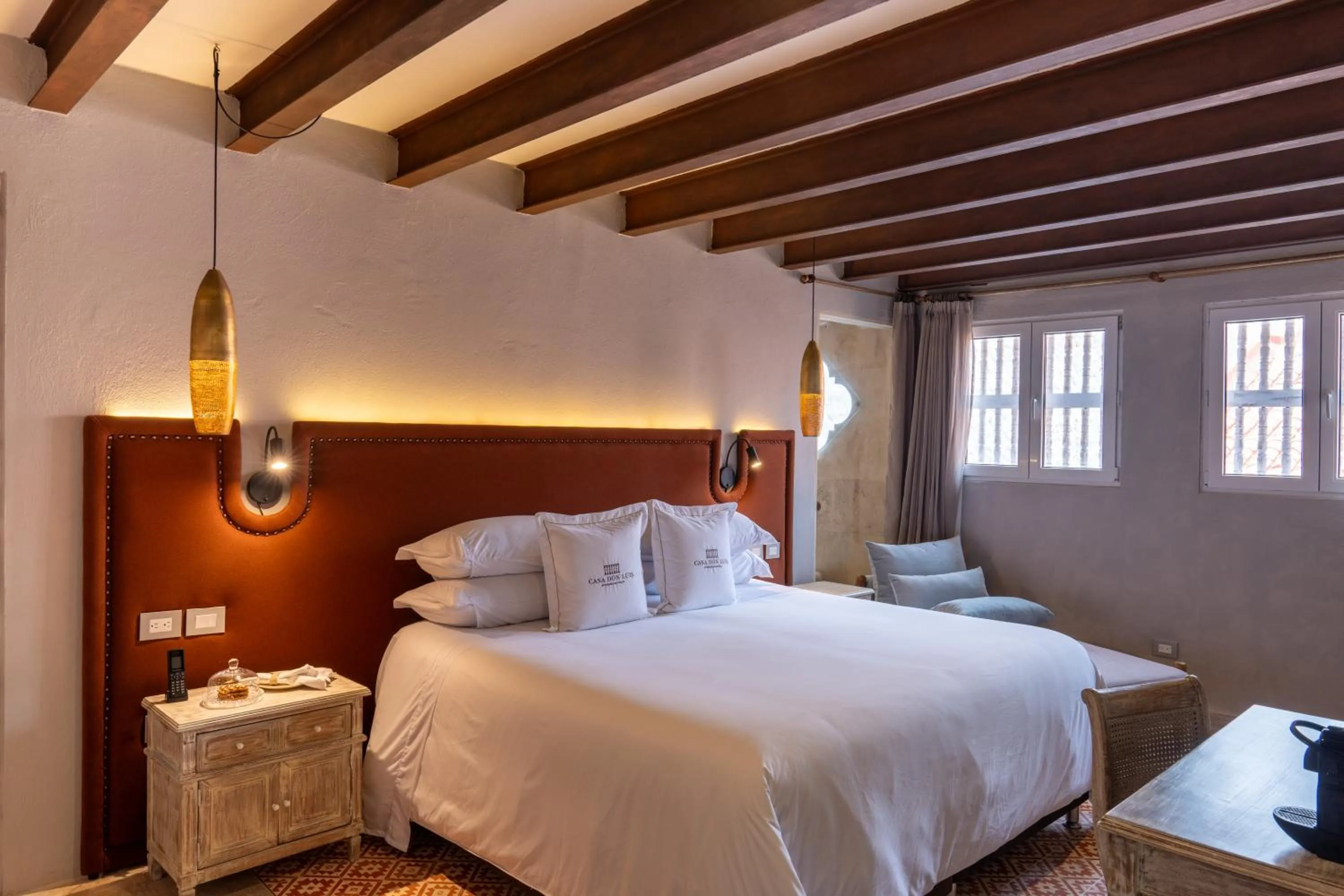Bed in Hotel Casa Don Luis by Faranda Boutique, a member of Radisson Individuals