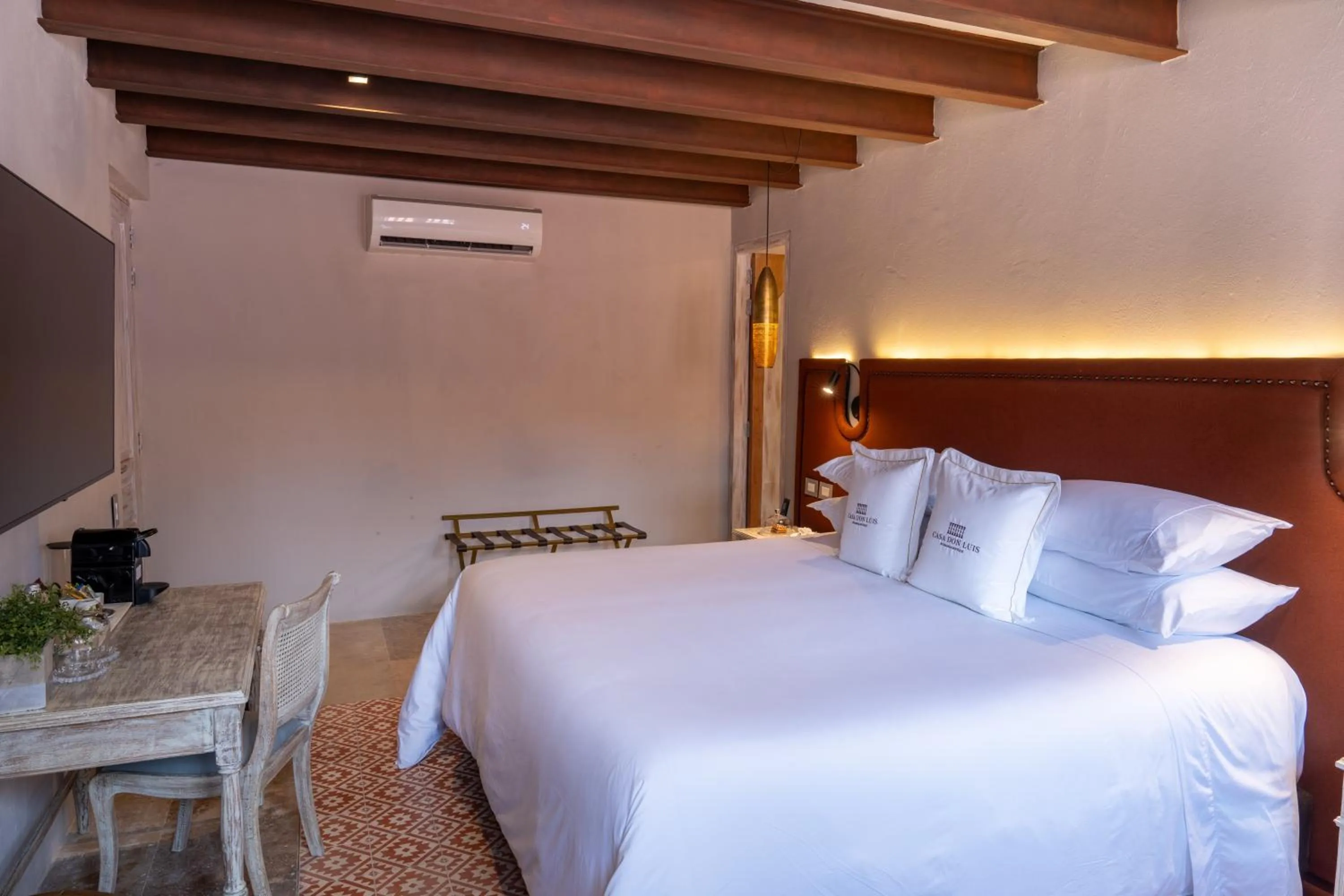 Bed in Hotel Casa Don Luis by Faranda Boutique, a member of Radisson Individuals
