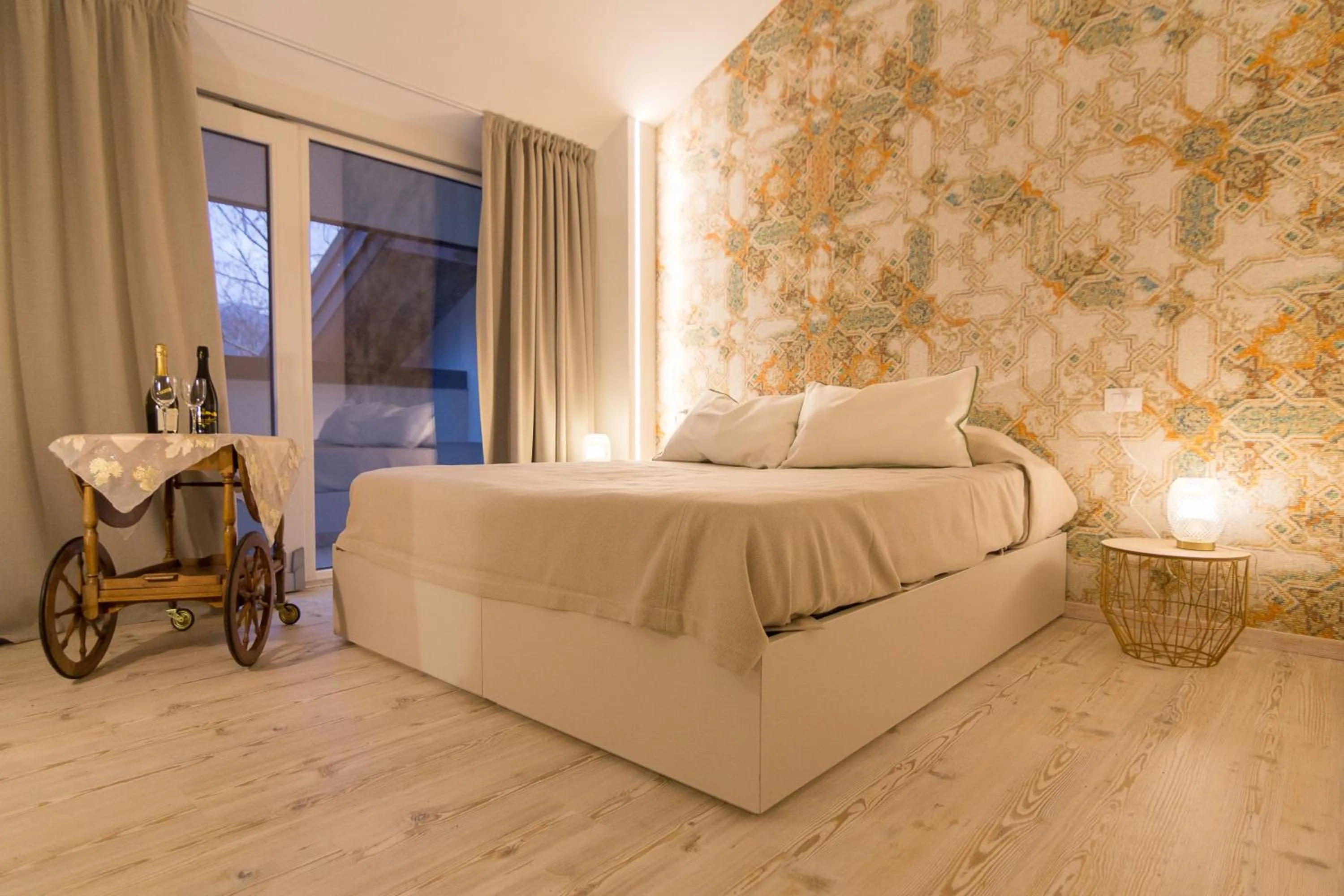 Bedroom, Bed in B&B COL DE LE MOLE - DOLOMITI BELLUNESI