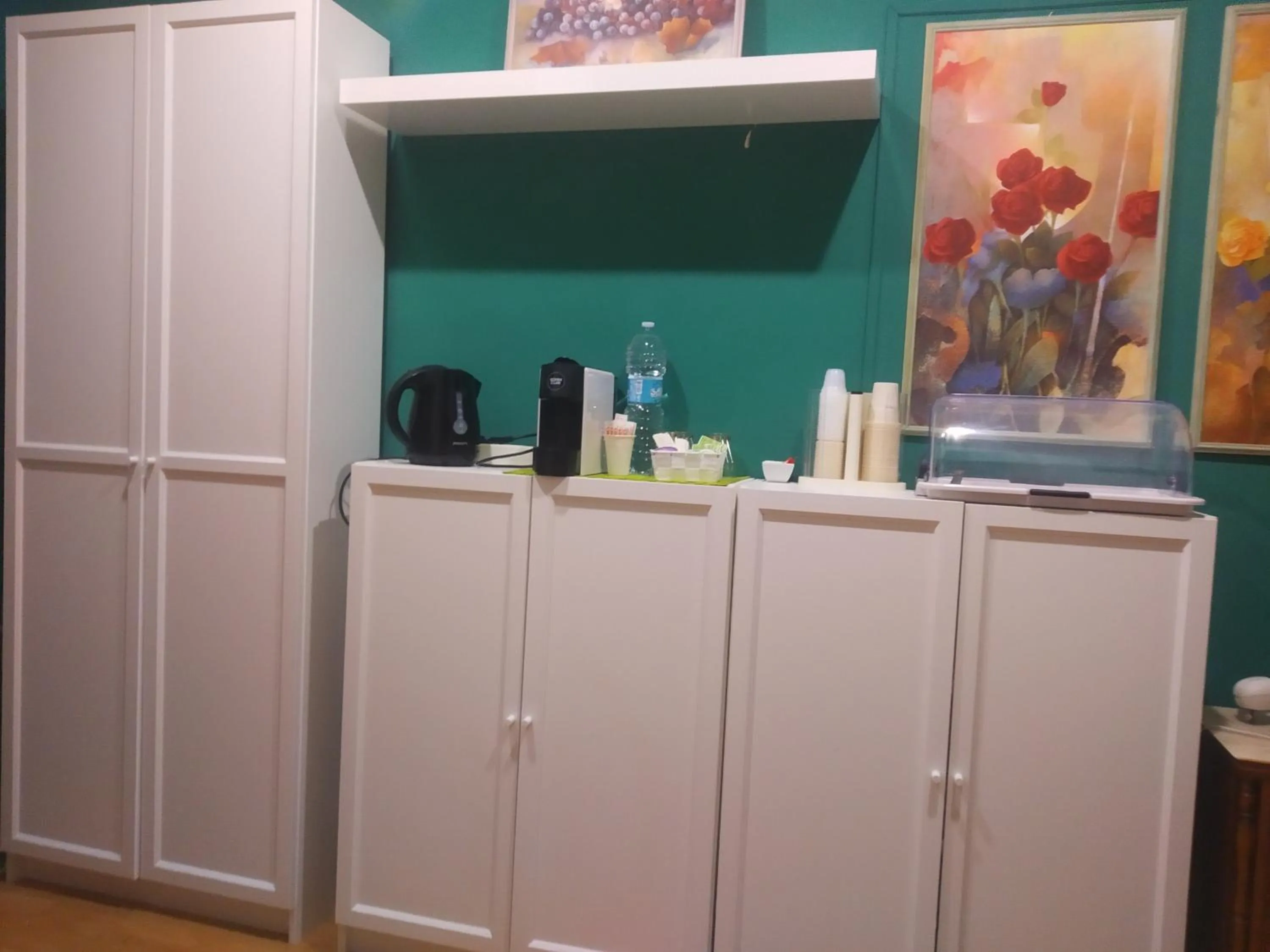 Coffee/tea facilities in B&B Iris